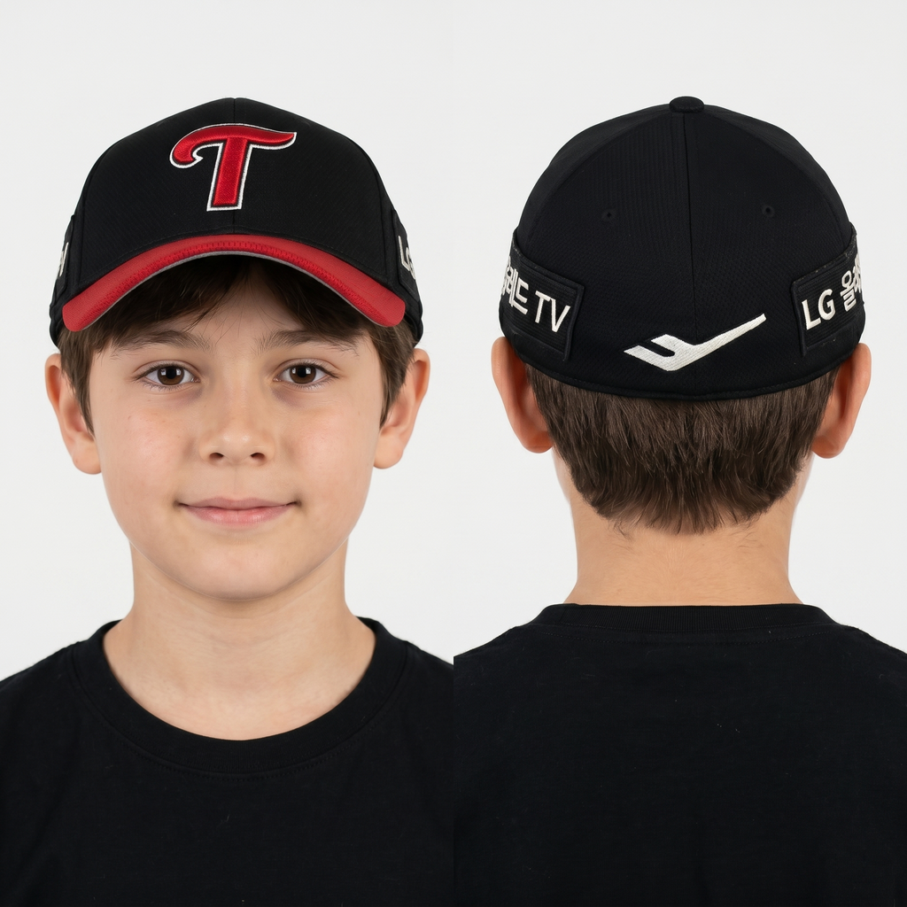 Vintage LG Twins Embroidered "T" Hat - LG OLED TV Sponsor Patch Cap