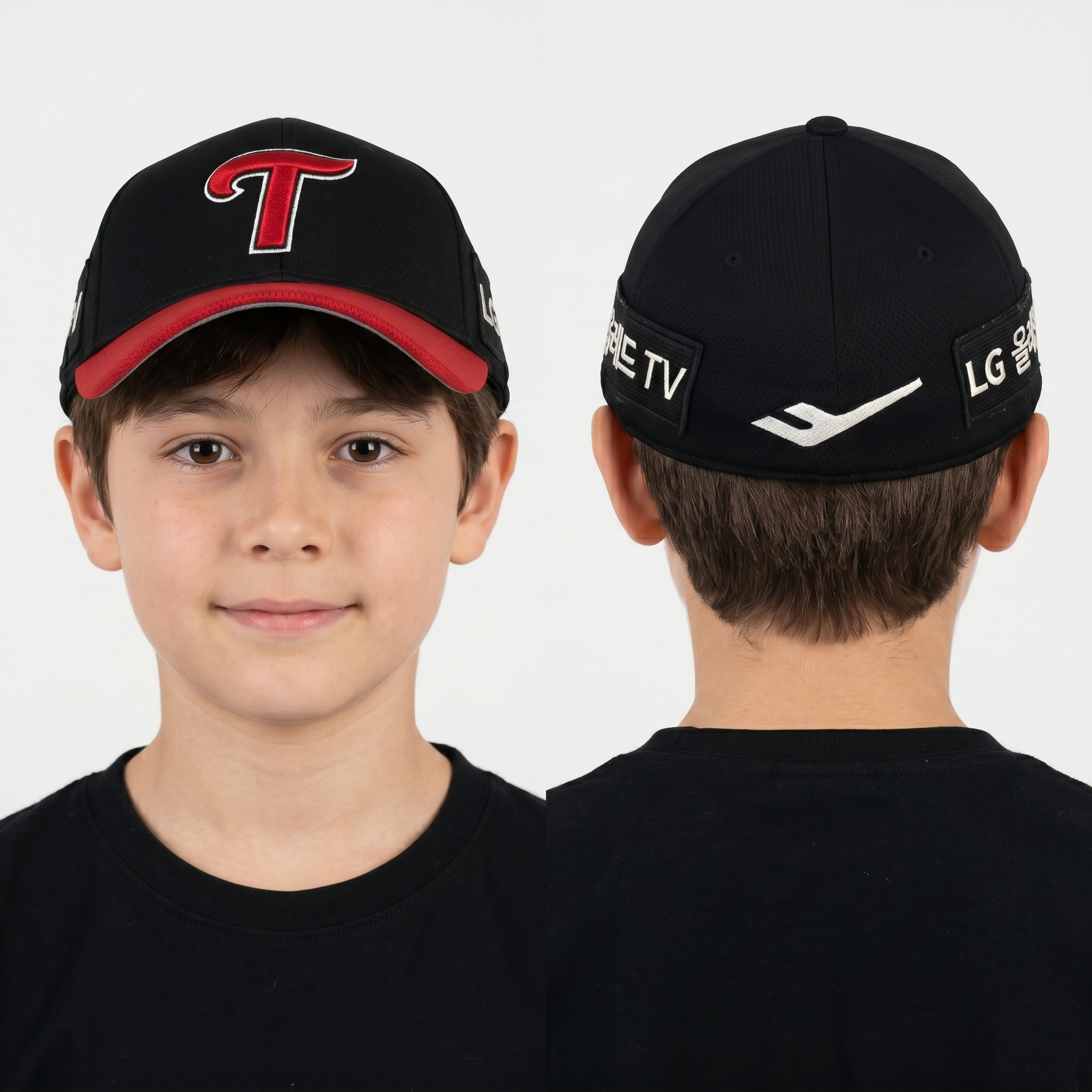 Vintage LG Twins Embroidered "T" Hat - LG OLED TV Sponsor Patch Cap
