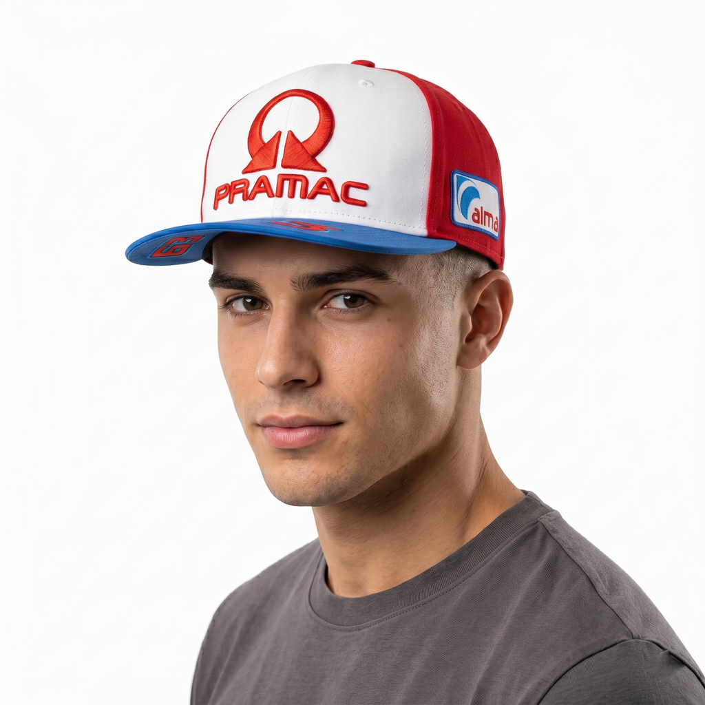 Alma Pramac Racing Team Cap | Official Ducati "63" Pecco Bagnaia Hat