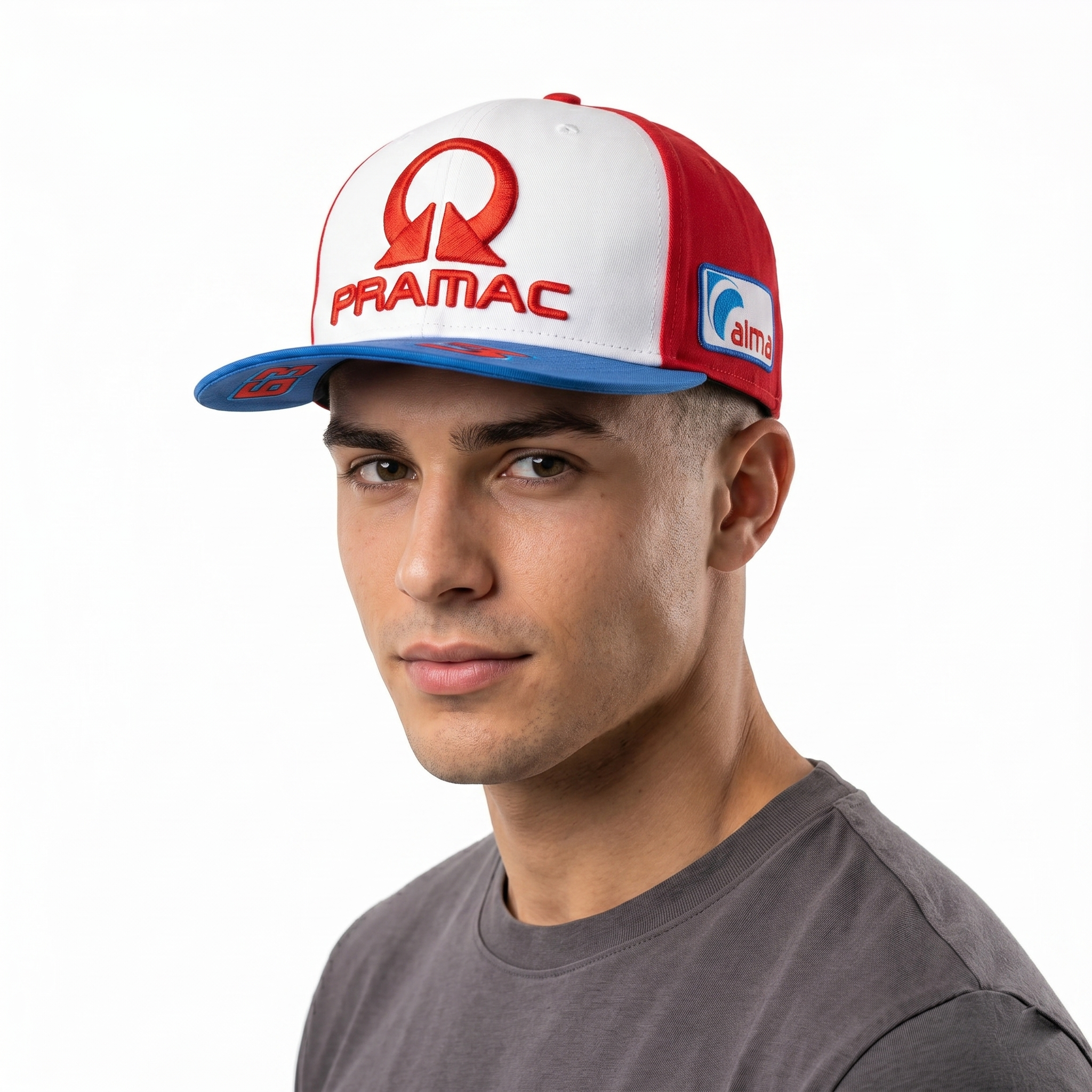 Alma Pramac Racing Team Cap | Official Ducati "63" Pecco Bagnaia Hat
