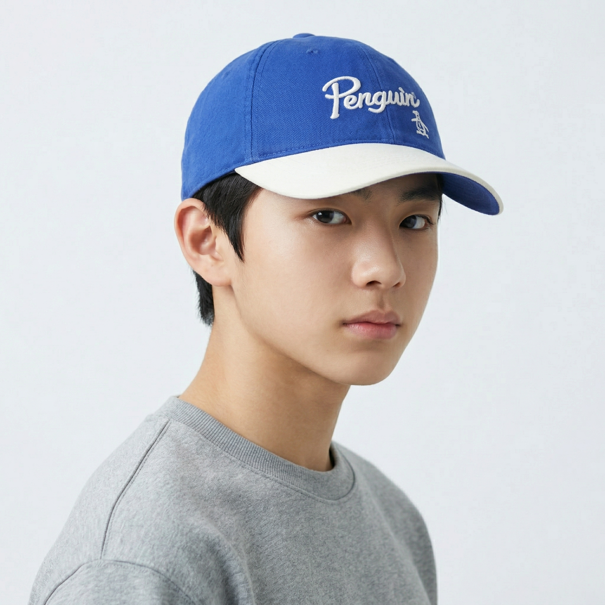 Original Penguin by Munsingwear Two-Tone Cap - Blue & White Dad Hat