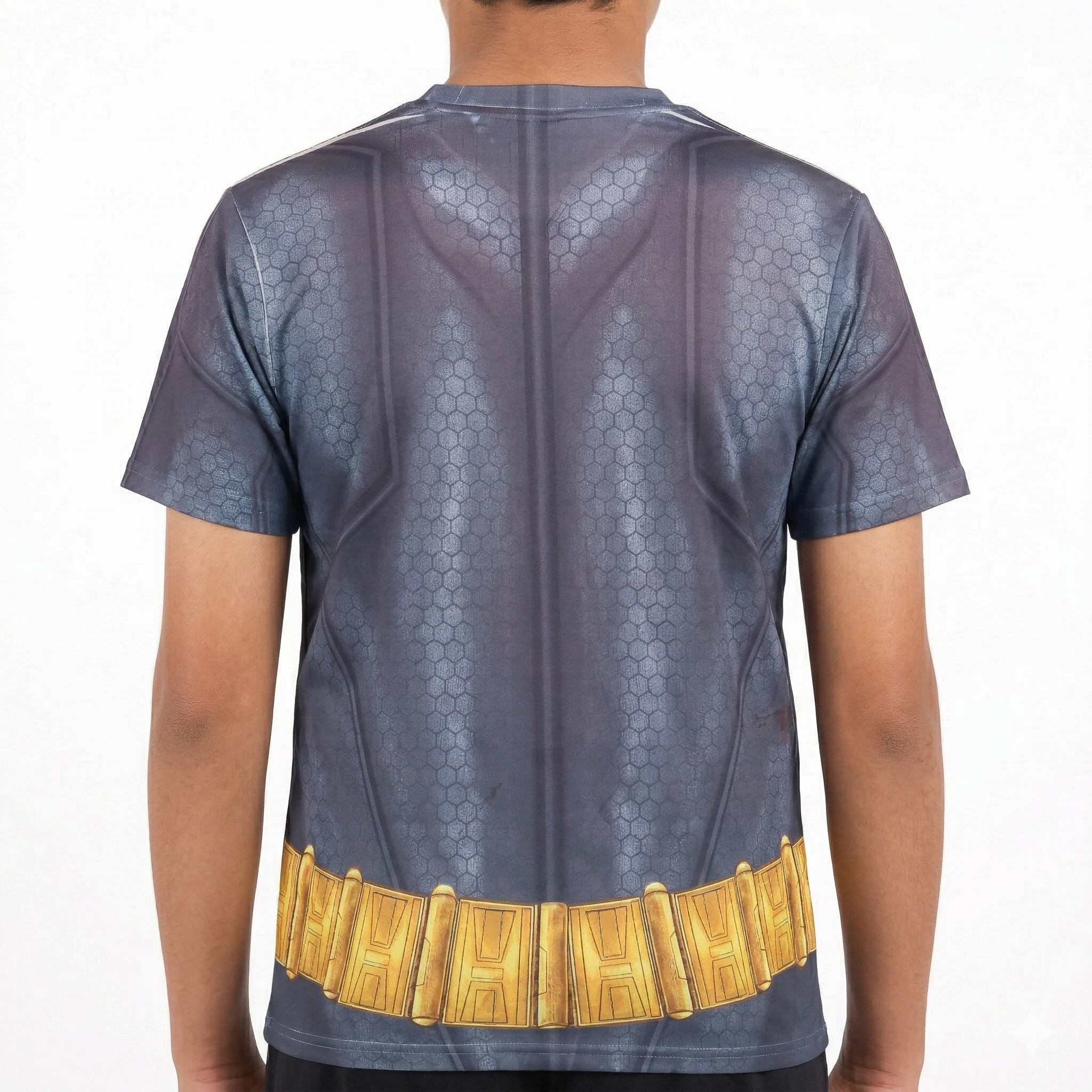 DC Comics Batman Armor Costume Thrifted Tee - Sublimation Print Sportswear