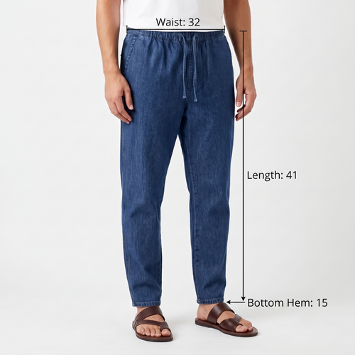 Thrifted Men's Design United Comfort Fit Jogger Jeans waist: 32/ J1076