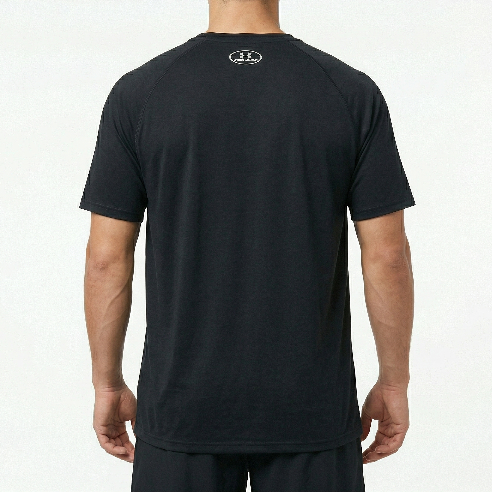 Under Armour HeatGear Bulldogs Graphic Thrifted Tee - Men's Large Black