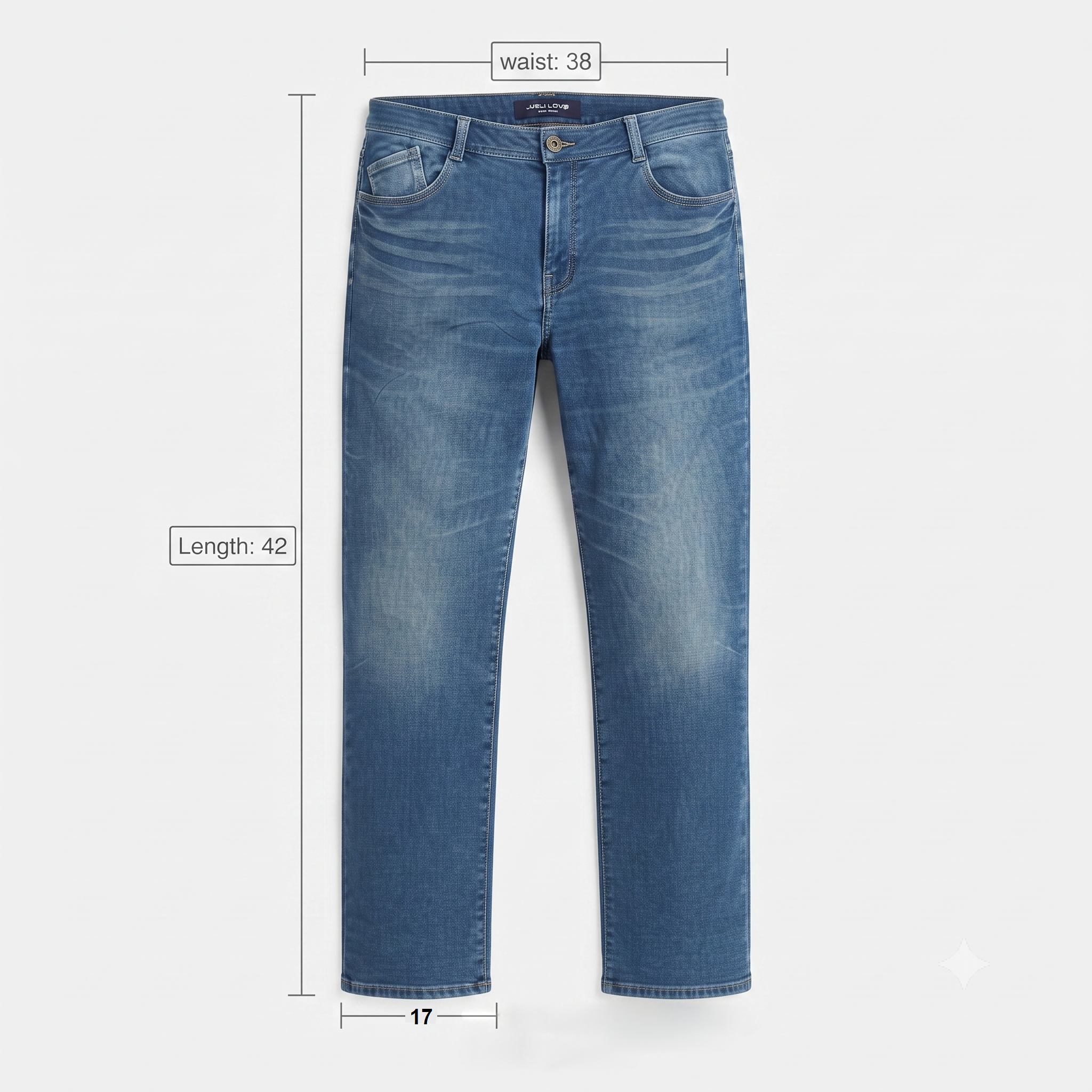 Thrifted Bangbang Jeans Est. 1961 Classic Casual Denim Pants Waist:38/ J1115