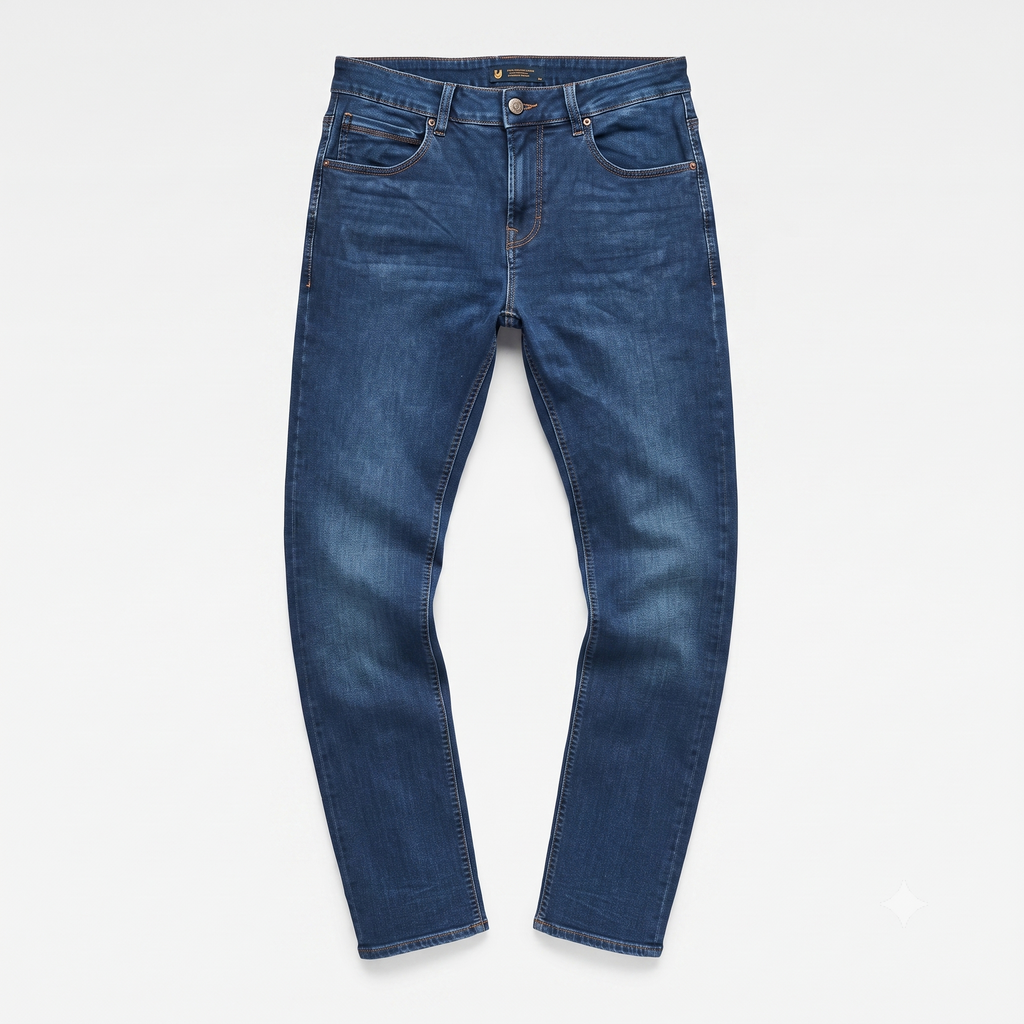 Thrifted UC Collection of Fashion Leaders Men's Blue Jeans 34 Waist/ J1033