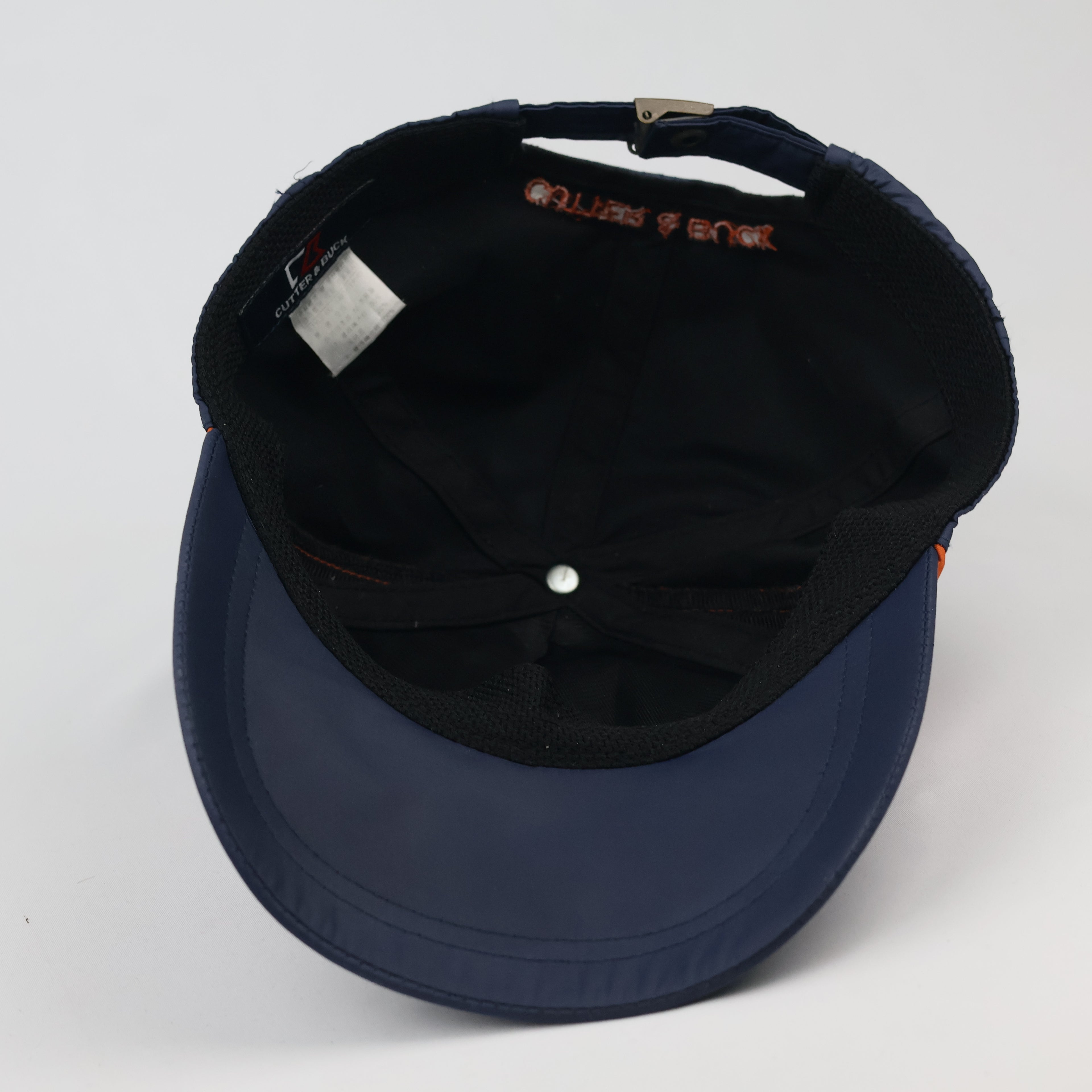 Thrifted Cutter & Buck CB Embroidered Tartan Paneled Hat