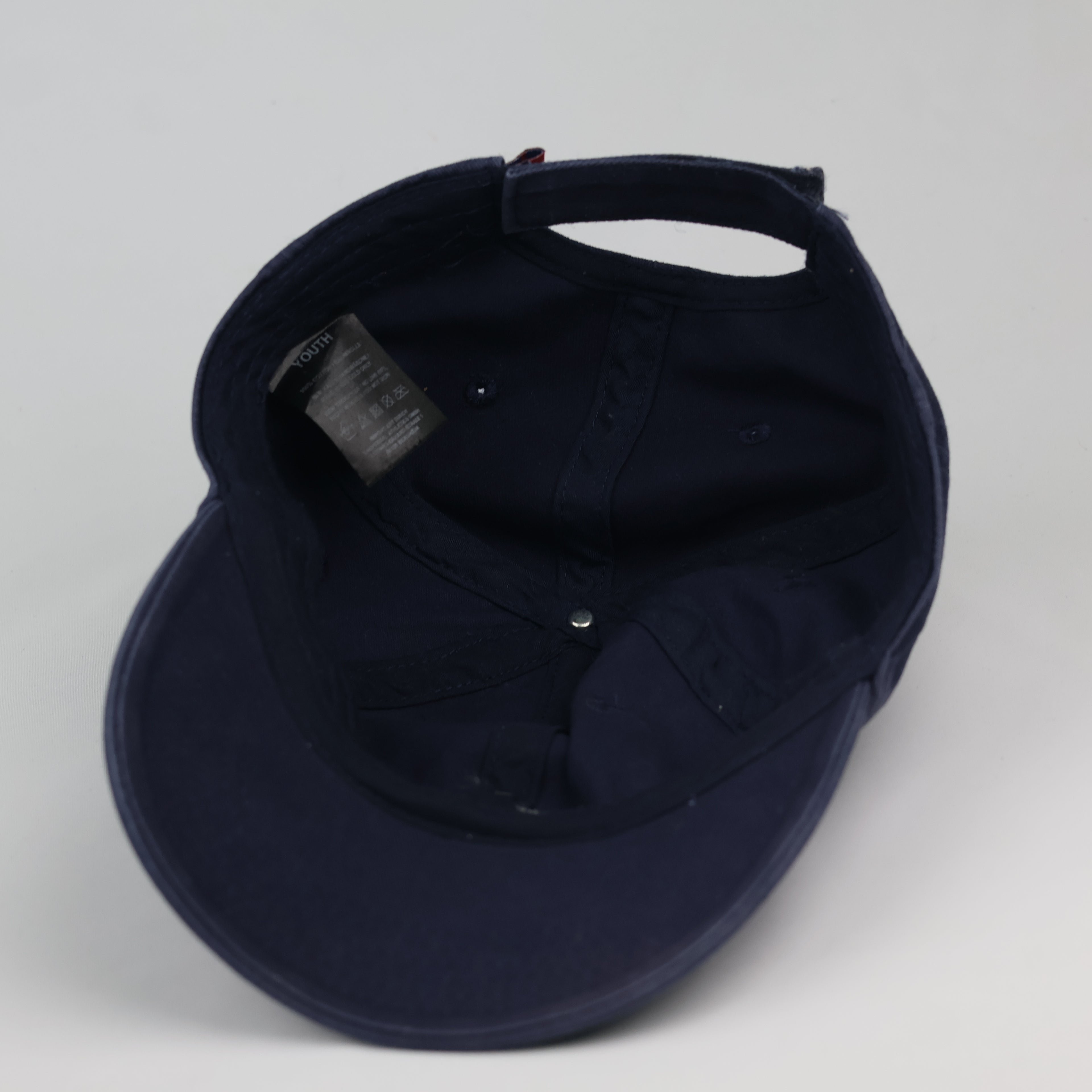 Thrifted Napapijri Geographic Baseball Hat | Navy Blue