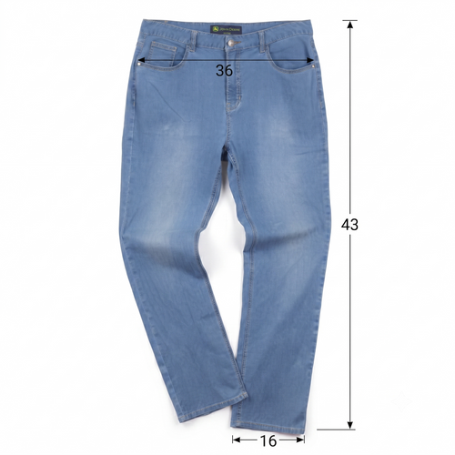 Thrifted Bangbang Jeans Est. 1961 Light Wash Straight Jeans Waist:36/ J1105