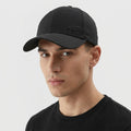 Thrifted 4F Minimalist Matte Black Athletic Hat | Size S/M