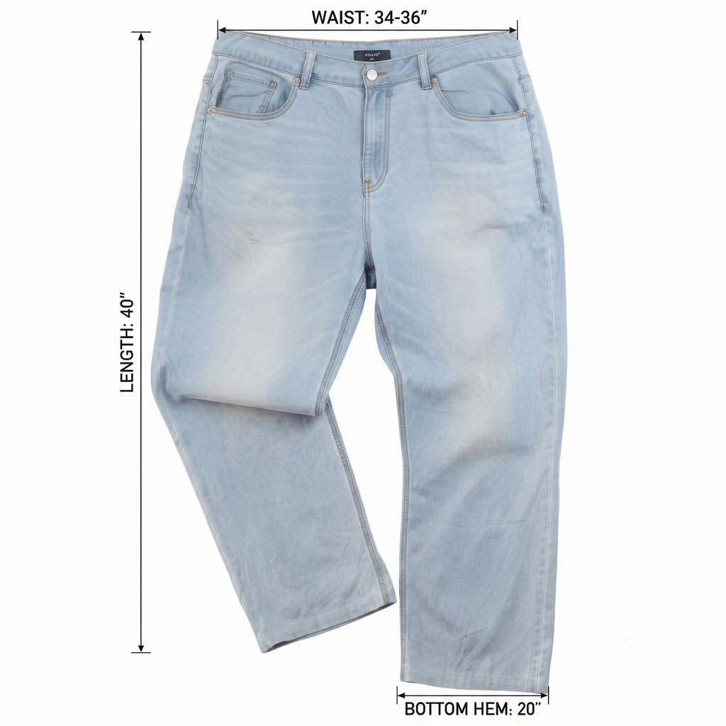 Vintage CHASE+ Light Blue Denim Jeans - 40 Inch Length/ J1053