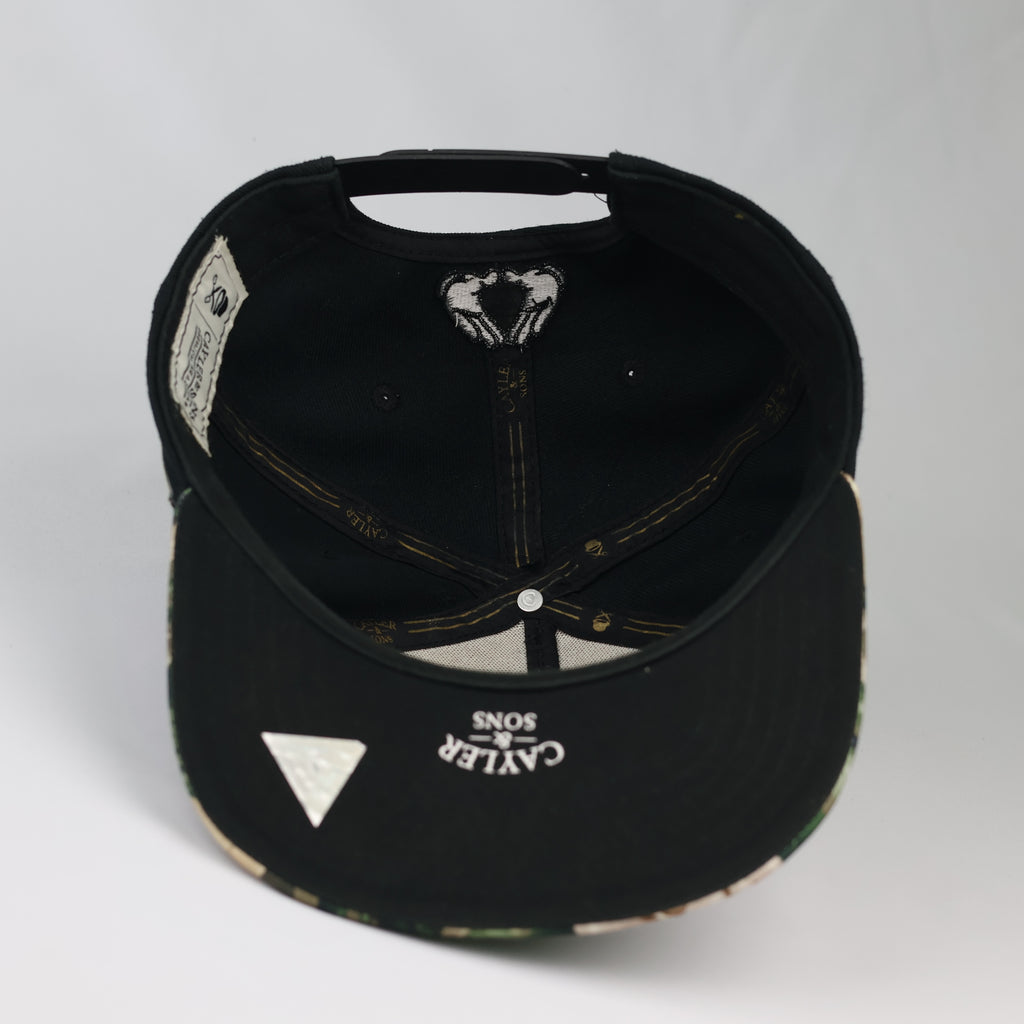 Cayler & Sons Black Brooklyn Snapback Thrifted Hat