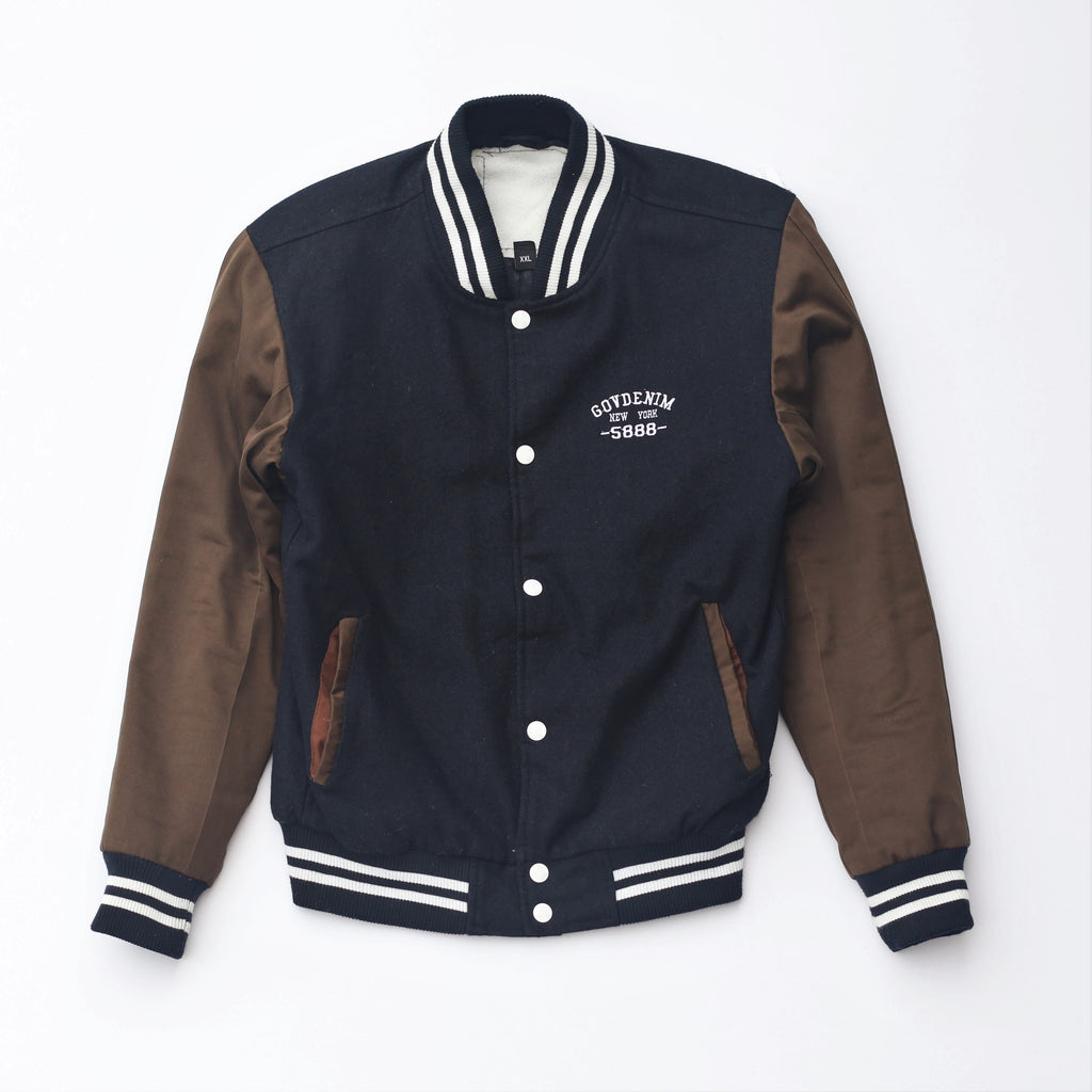 Vintage GOVDANIM Varsity Baseball Thrifted Jacket - Classic Letterman Style