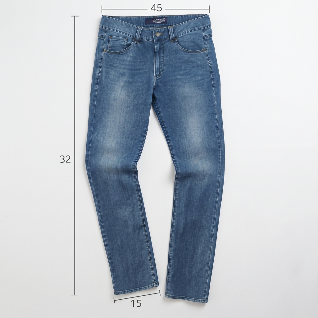 Thrifted Men's Guess Wash Denim Trousers Waist:32/ J1093