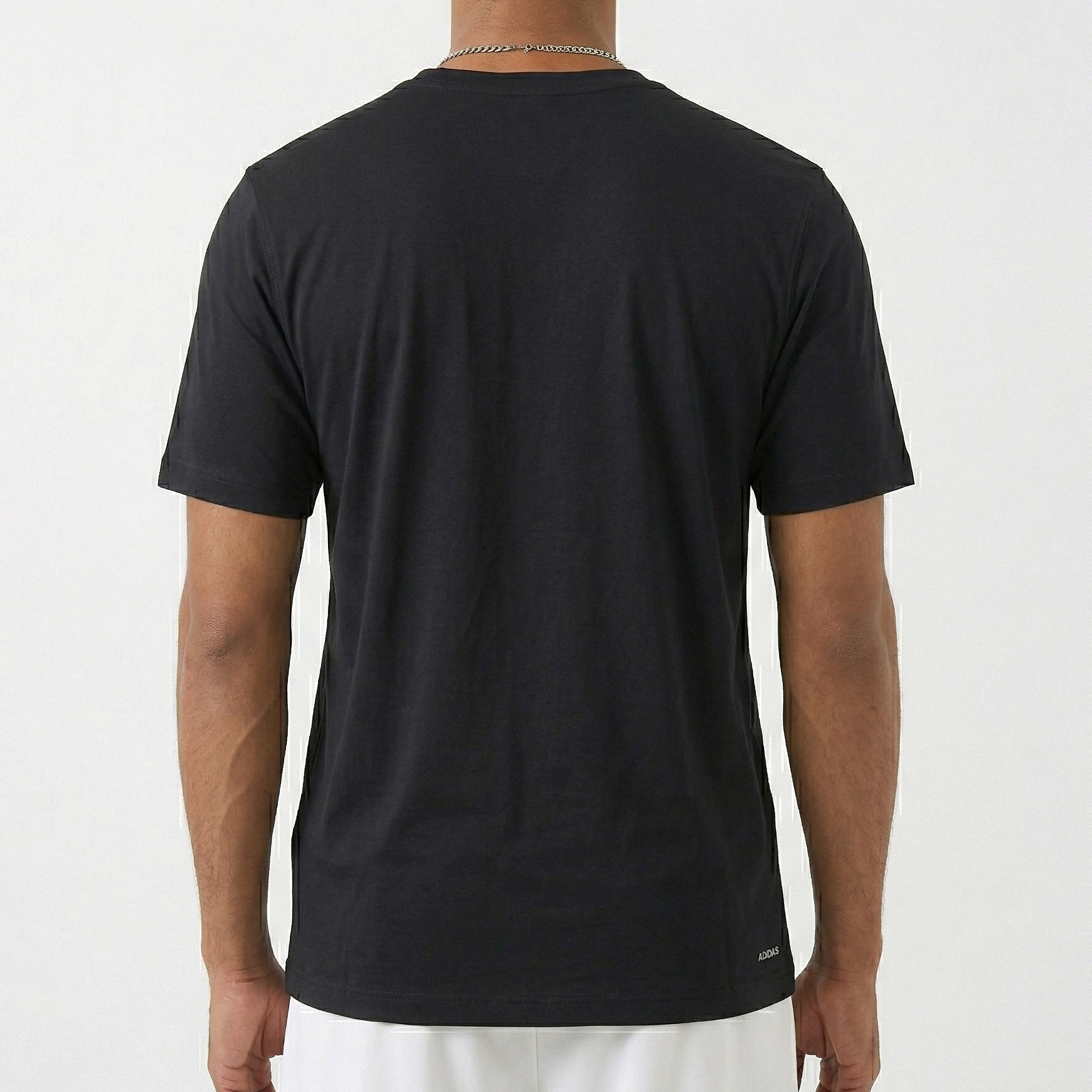 NBA Men’s Performance Graphic Thrifted T-Shirt - Black Halftone Logo