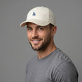 Vintage MLB Los Angeles Dodgers Thrifted Cap - Cream Washed Cotton Twill