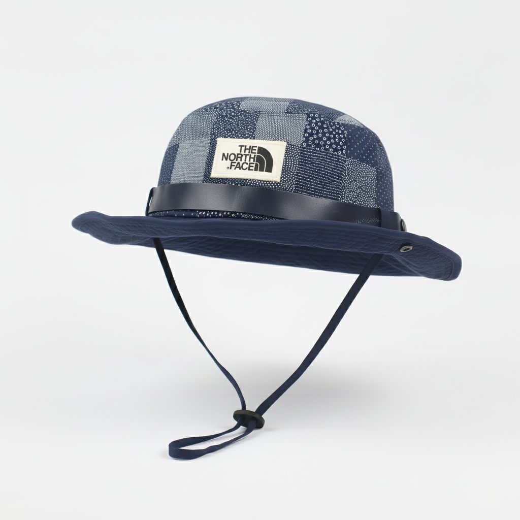 "The North Face" Japanese Patchwork Boonie Hat - M (56-58cm)