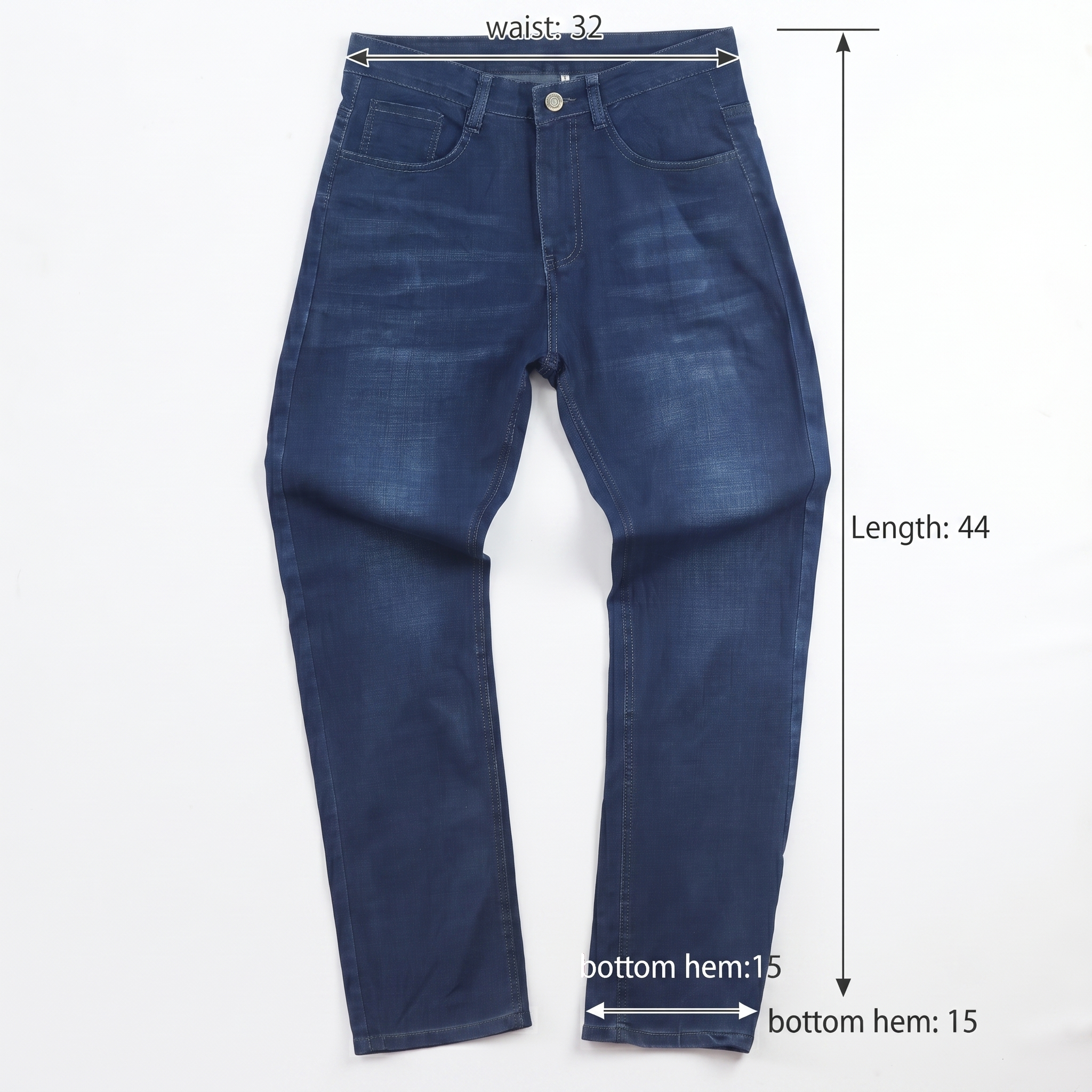Men's Benepole Blue Denim Jeans - Thrifted 32 Waist/ J1070