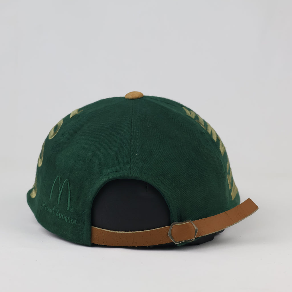 Thrifted 1996 Atlanta Olympics Green Cap | Suede Brim Strapback