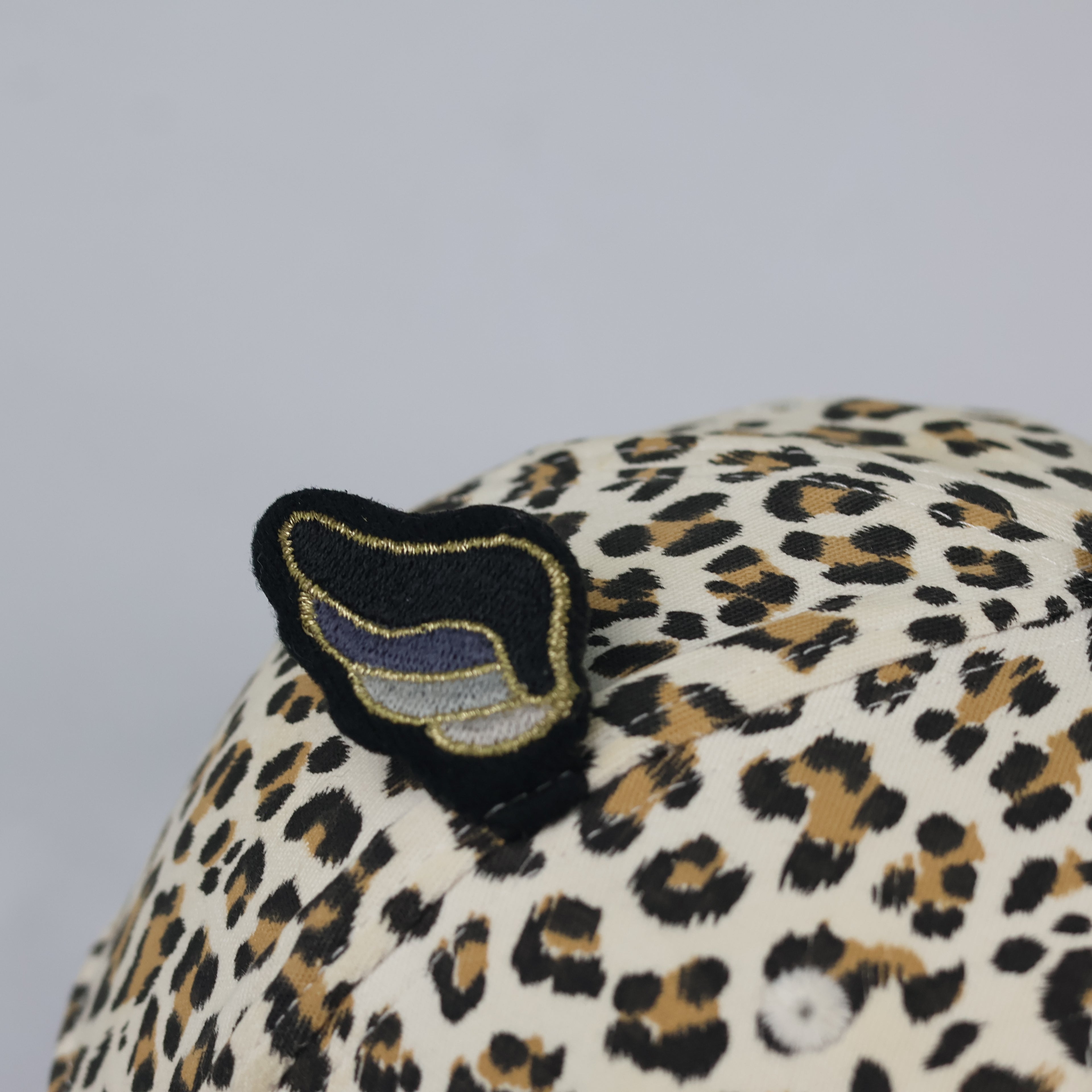 Thrifted Commencer Animal Print Cap | Chenille Letter C Snapback