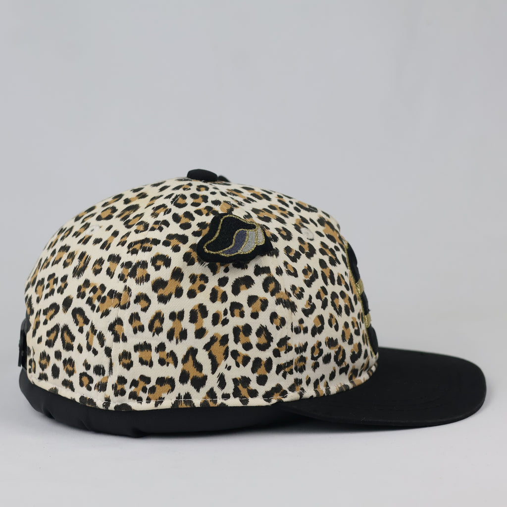 Thrifted Commencer Animal Print Cap | Chenille Letter C Snapback