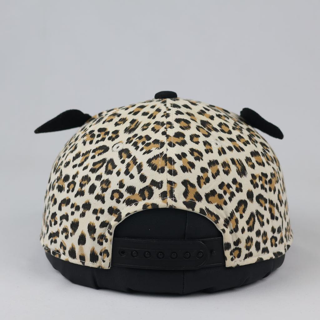 Thrifted Commencer Animal Print Cap | Chenille Letter C Snapback