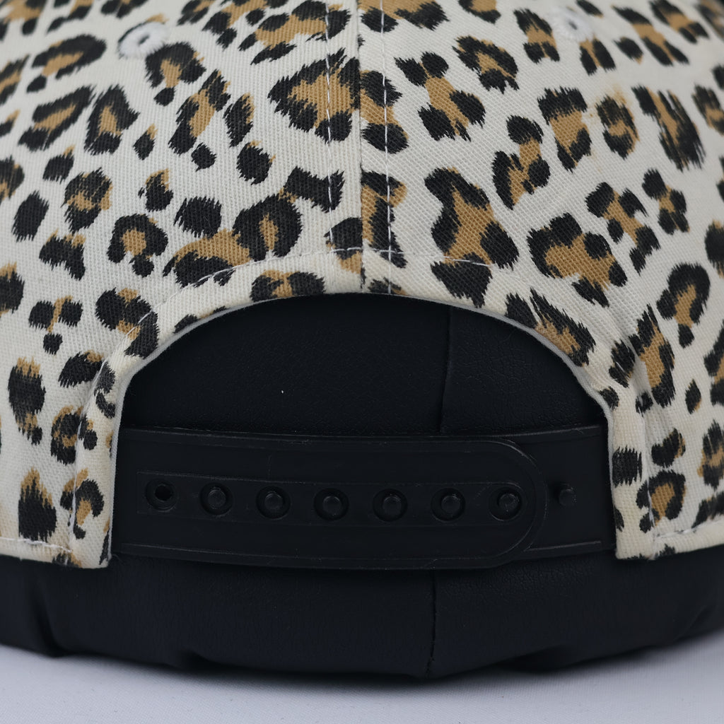 Thrifted Commencer Animal Print Cap | Chenille Letter C Snapback