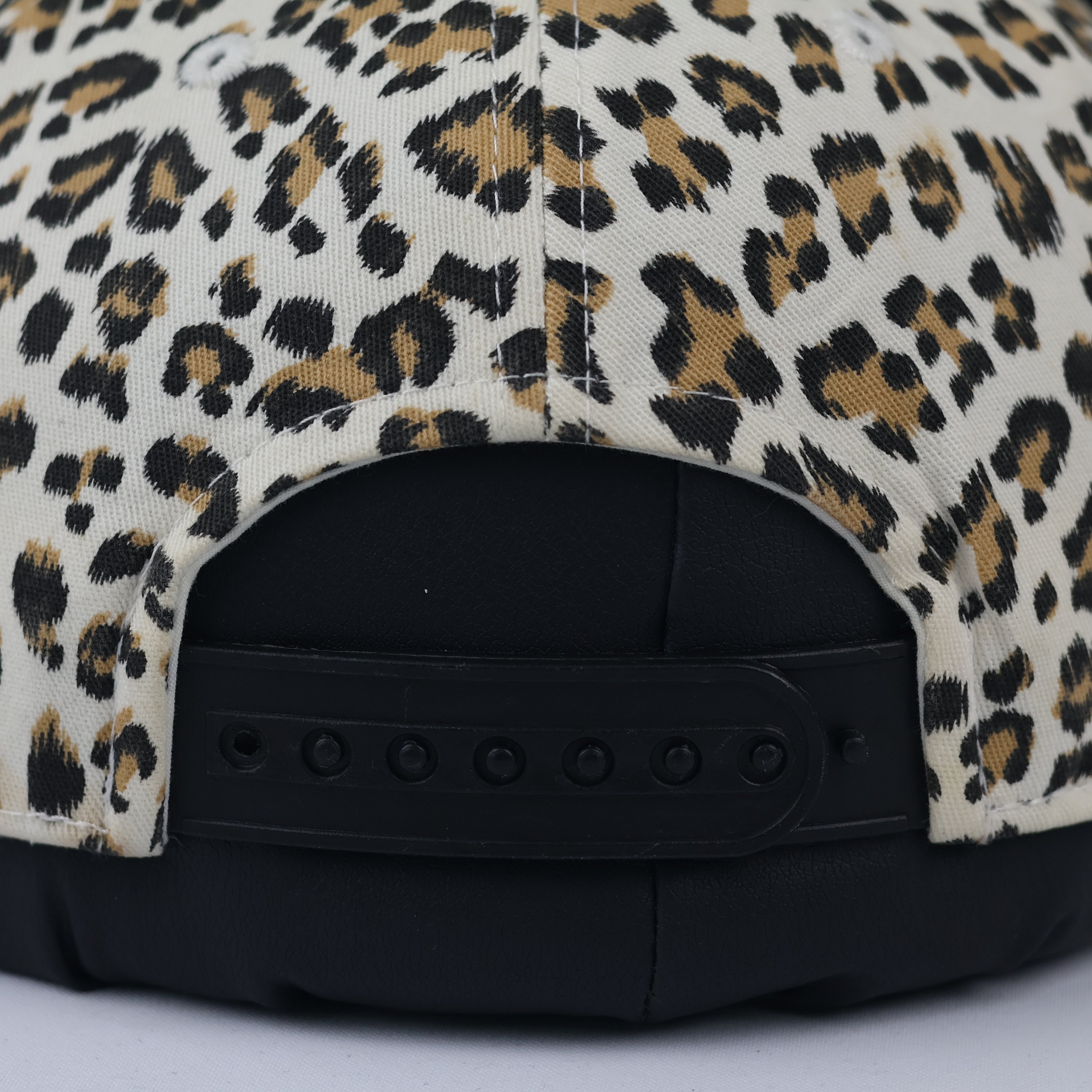Thrifted Commencer Animal Print Cap | Chenille Letter C Snapback