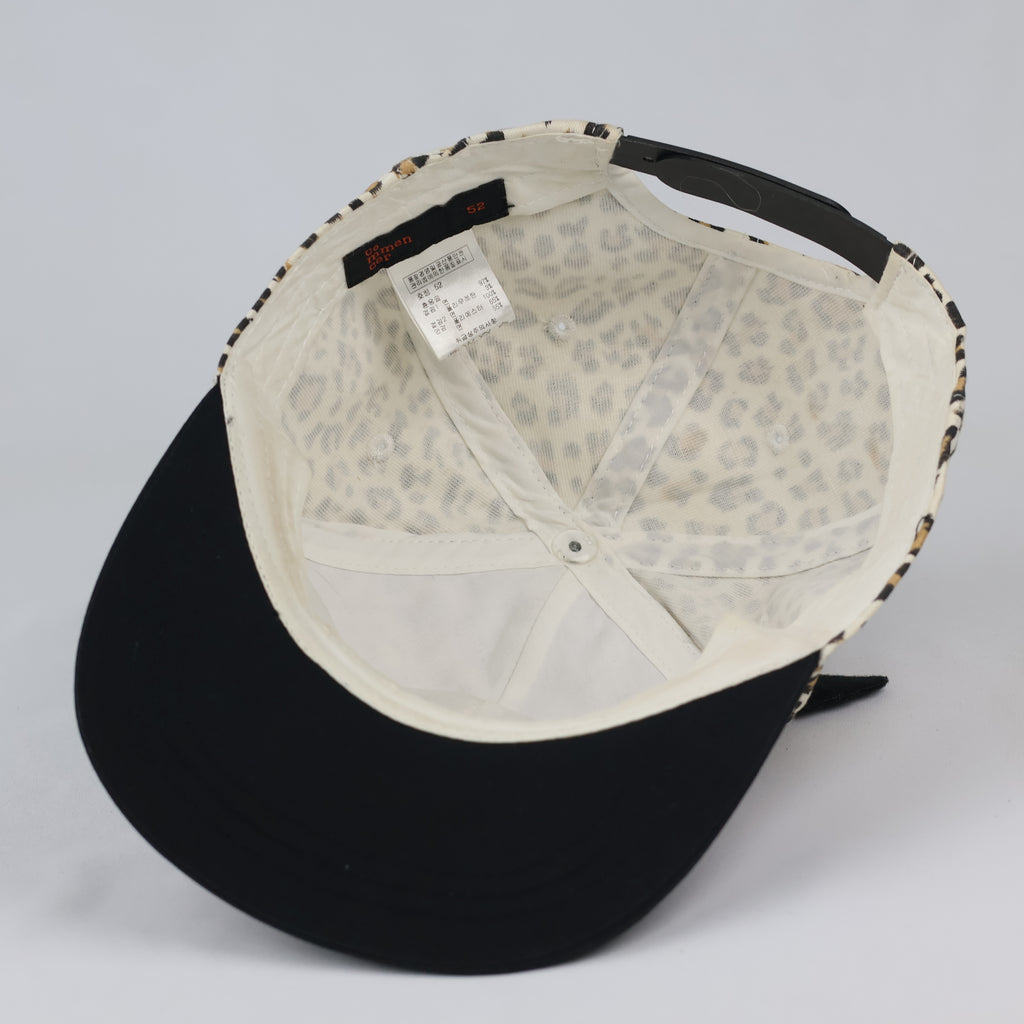 Thrifted Commencer Animal Print Cap | Chenille Letter C Snapback
