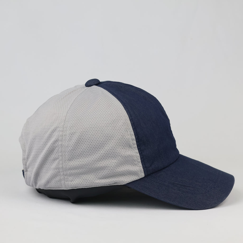 Thrifted Disney Navy Blue & Grey Mesh Cap | Retro 1930 Graphic