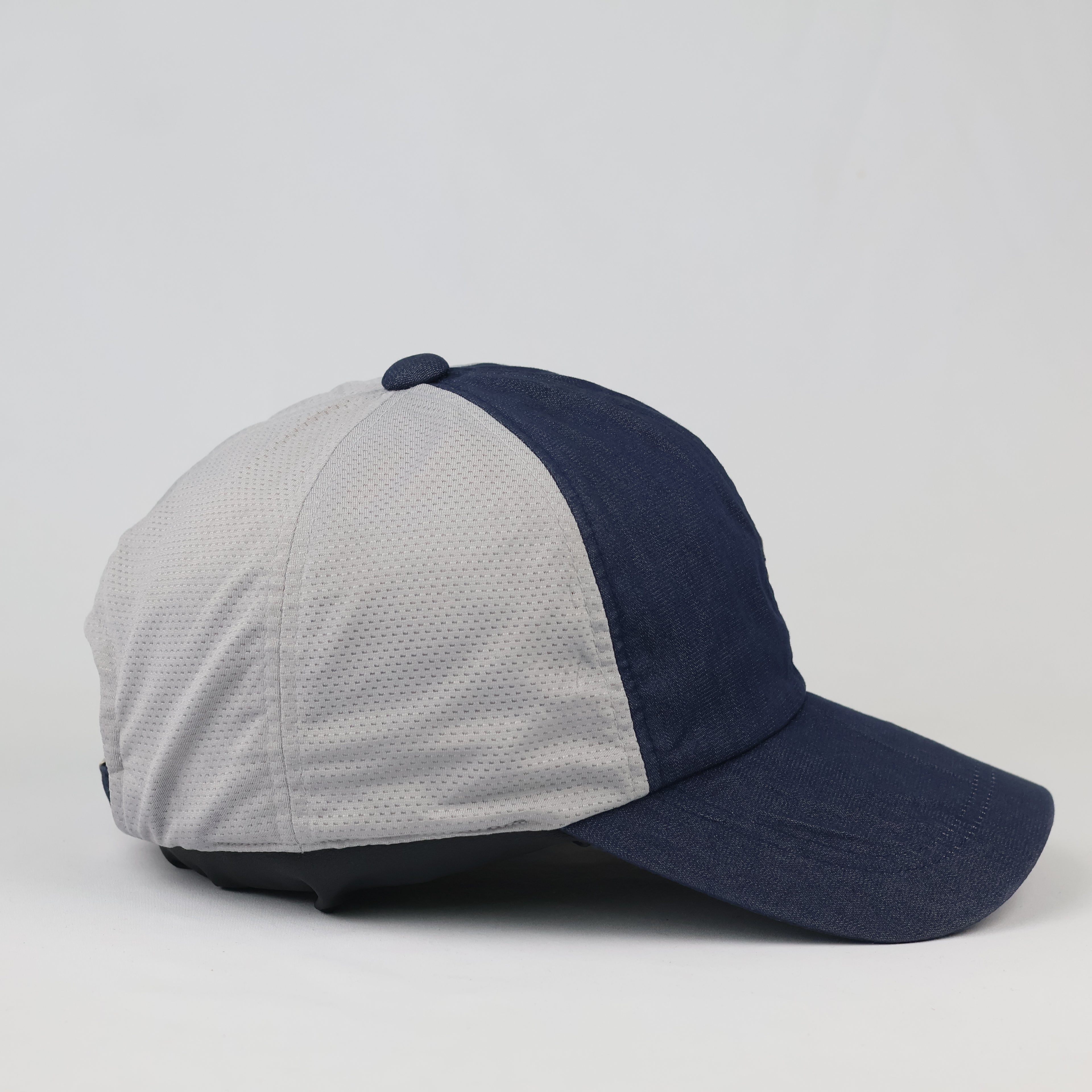 Thrifted Disney Navy Blue & Grey Mesh Cap | Retro 1930 Graphic