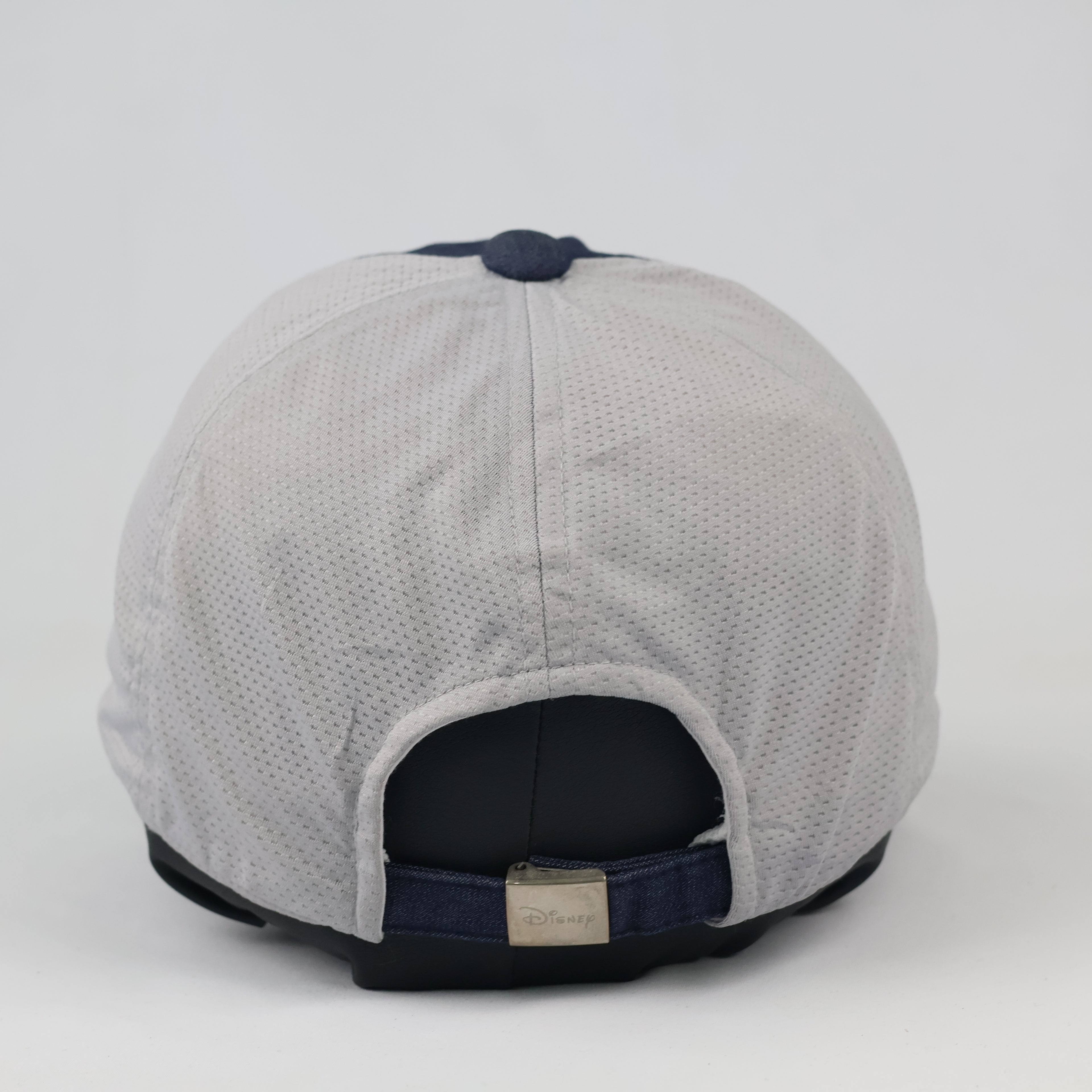 Thrifted Disney Navy Blue & Grey Mesh Cap | Retro 1930 Graphic