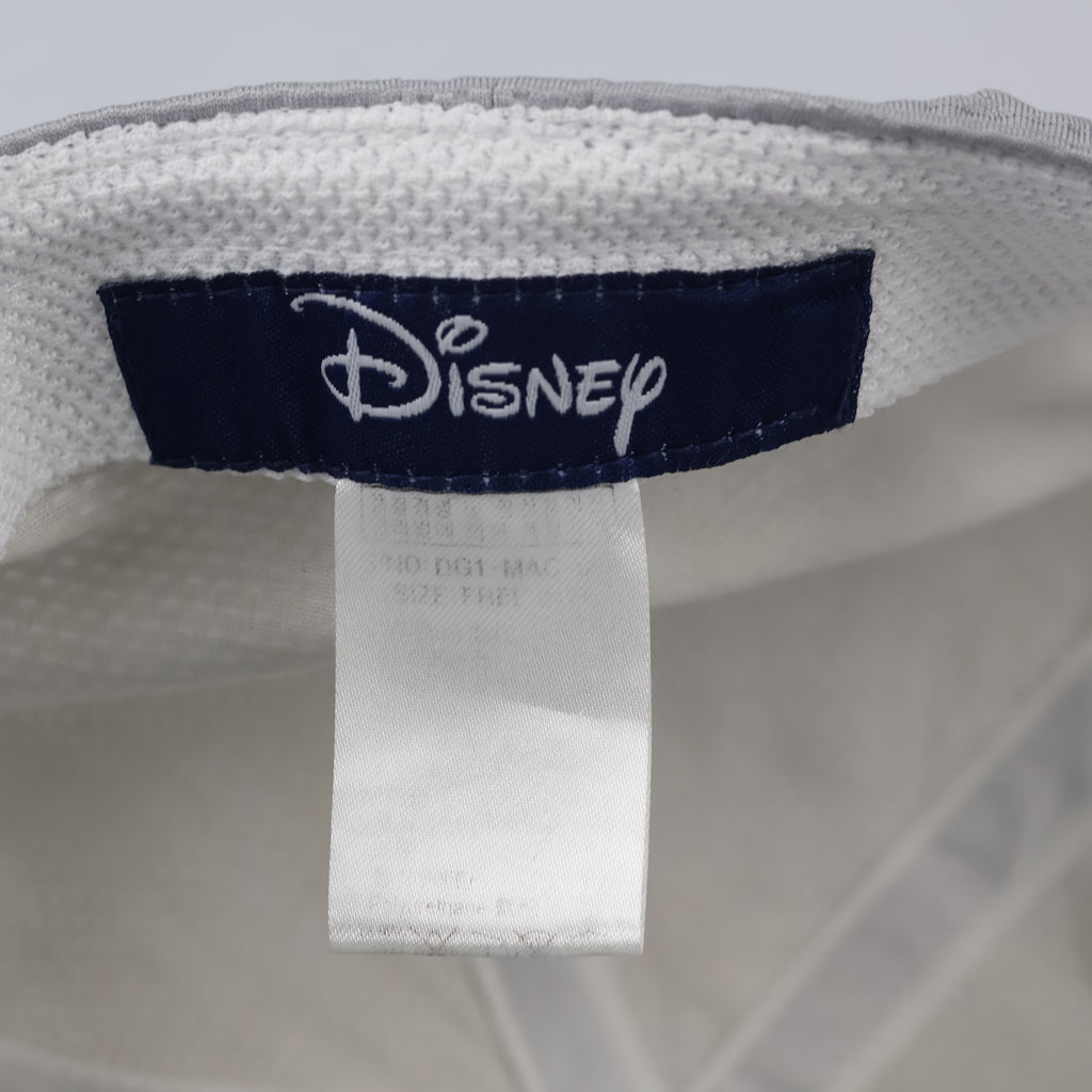 Thrifted Disney Navy Blue & Grey Mesh Cap | Retro 1930 Graphic