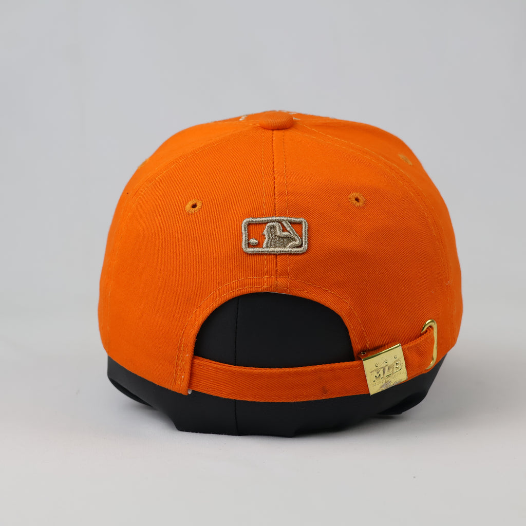 Thrifted NY Yankees All-Over Print Embroidered Hat | 55-57 cm