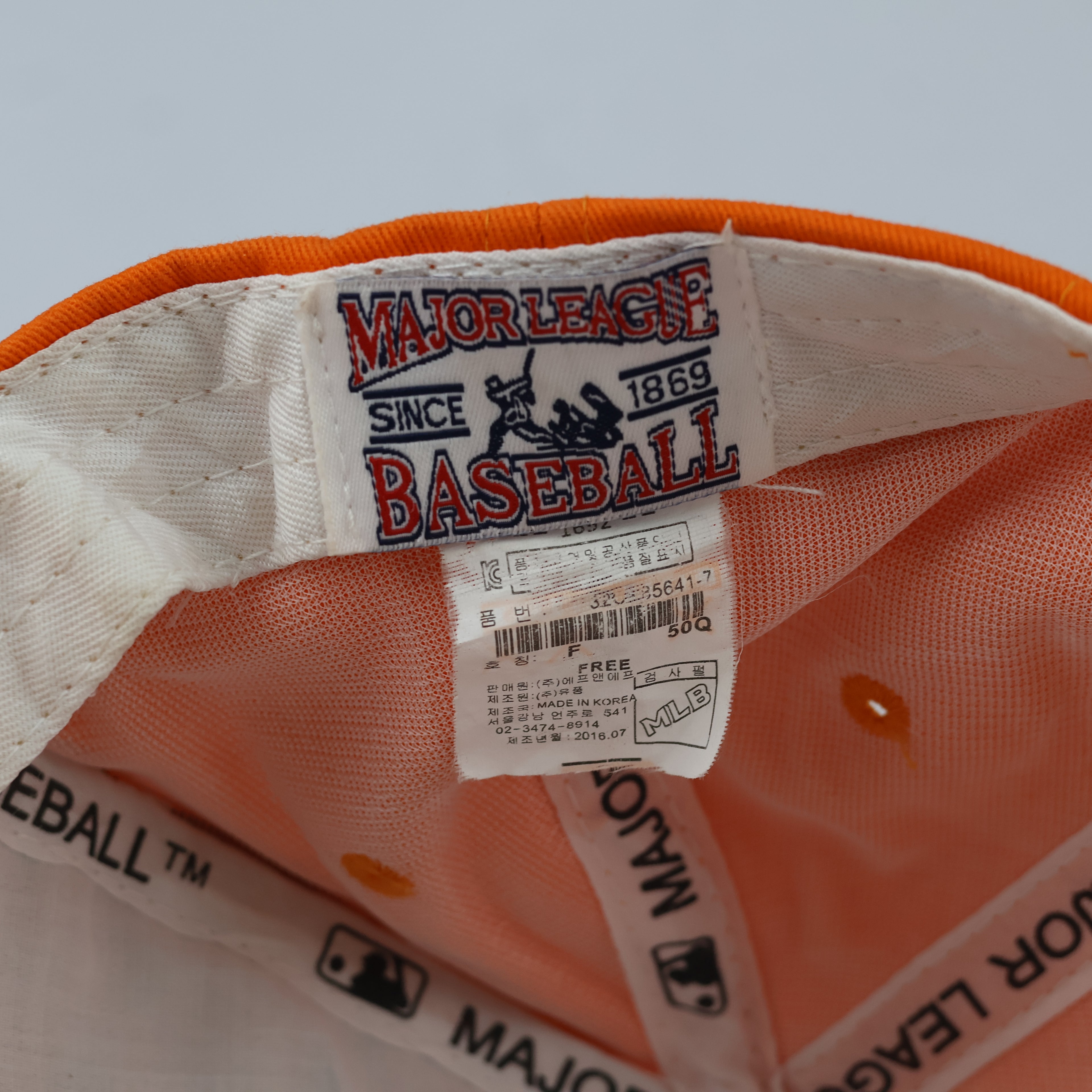 Thrifted NY Yankees All-Over Print Embroidered Hat | 55-57 cm