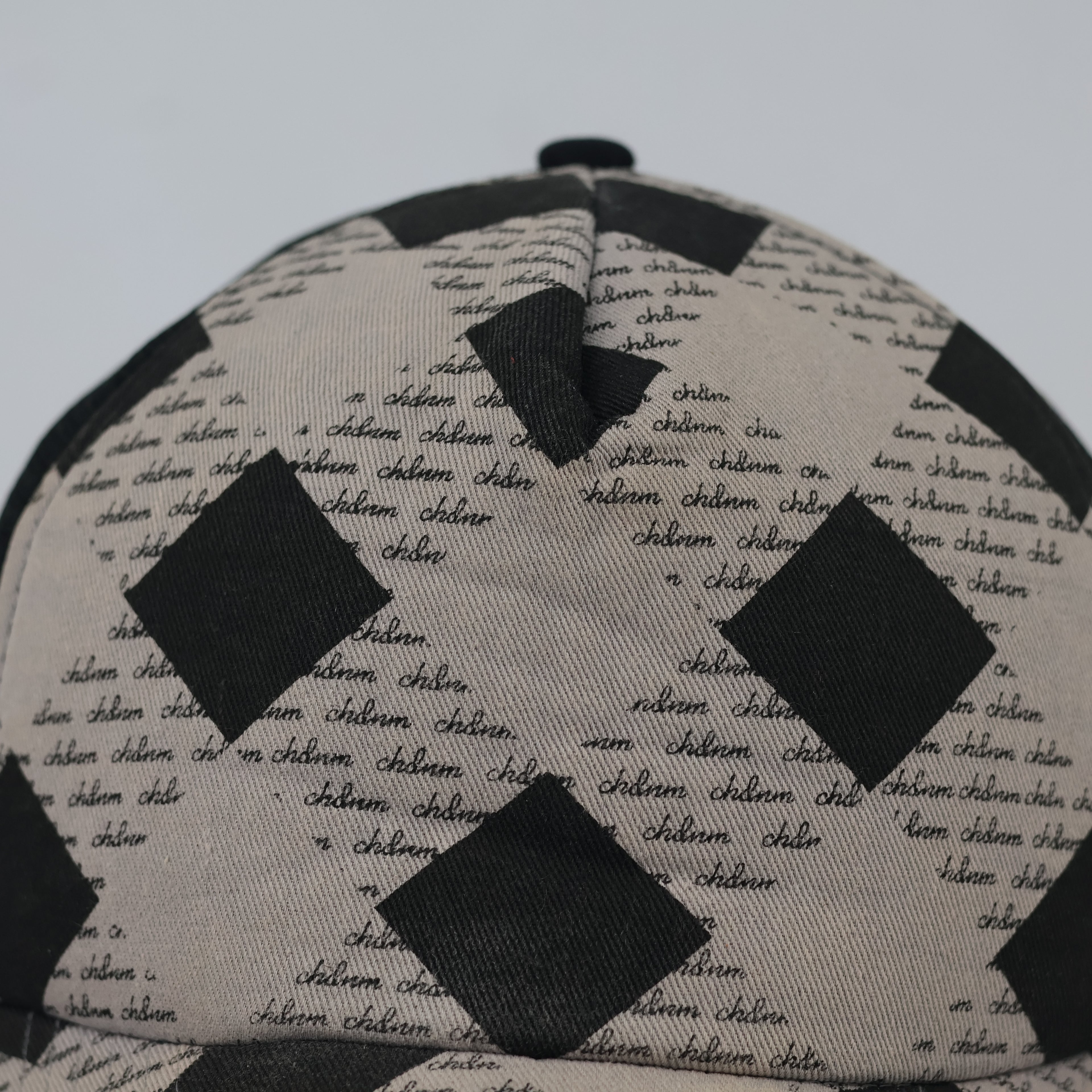 Thrifted Graphic Script Mesh Trucker Cap | Adjustable 54-58 cm