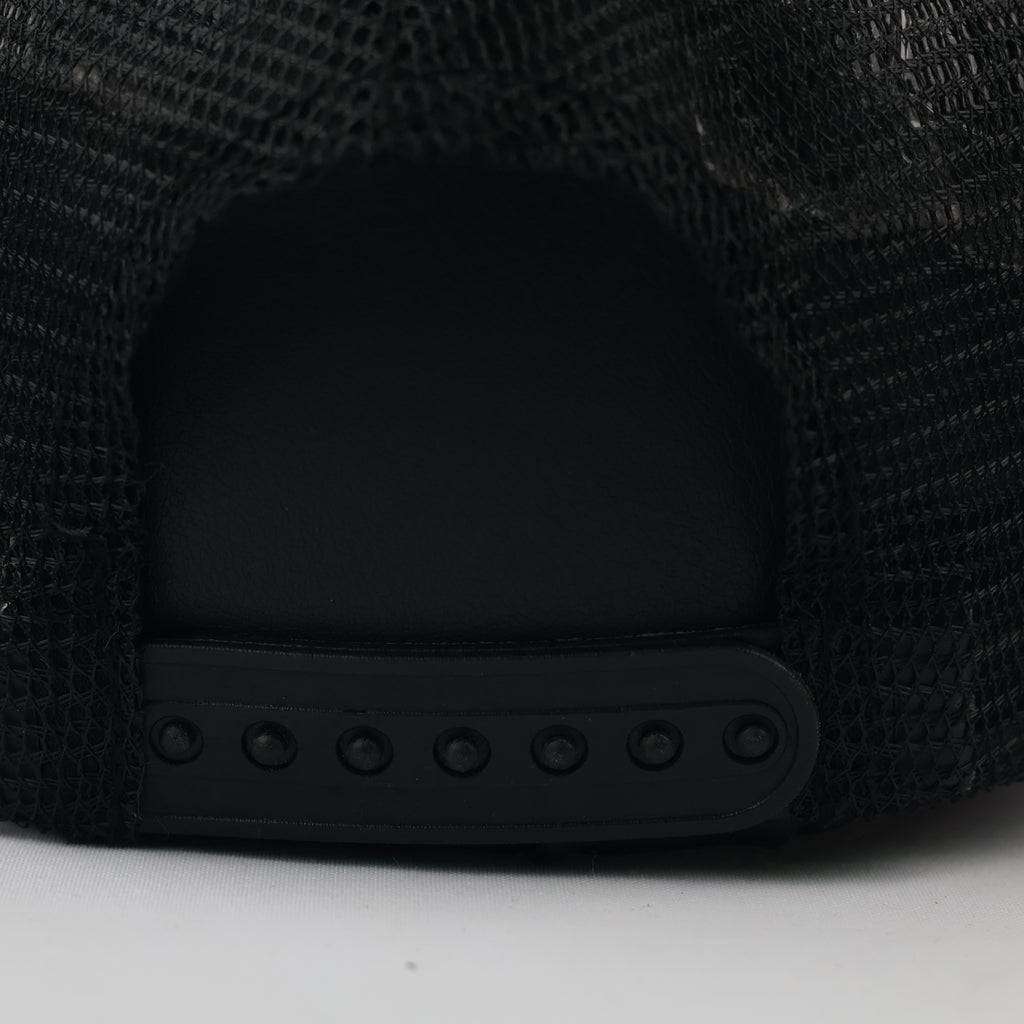 Thrifted Graphic Script Mesh Trucker Cap | Adjustable 54-58 cm