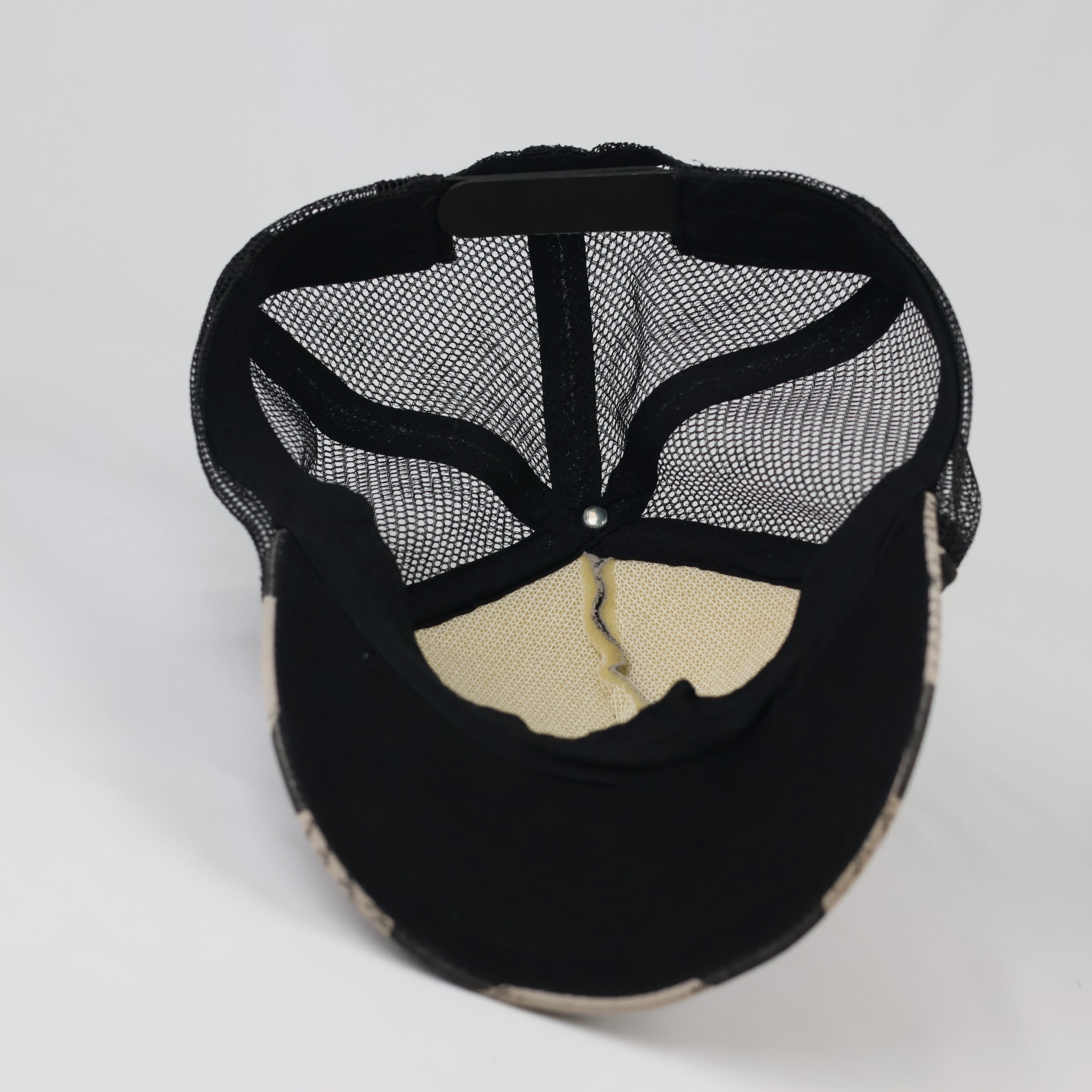 Thrifted Graphic Script Mesh Trucker Cap | Adjustable 54-58 cm