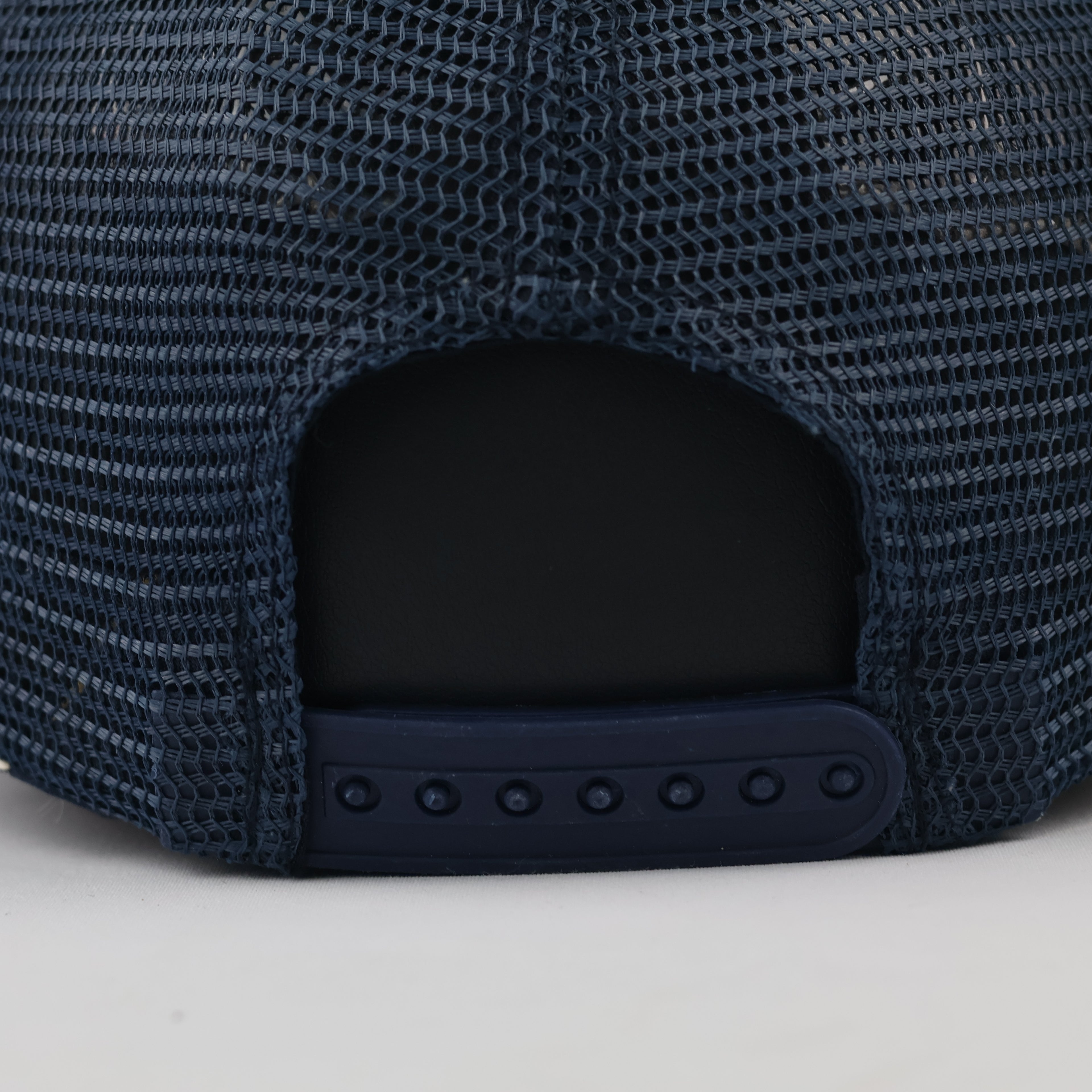 Thrifted Navy Mesh Snapback Cap | Adjustable Size 56-58cm