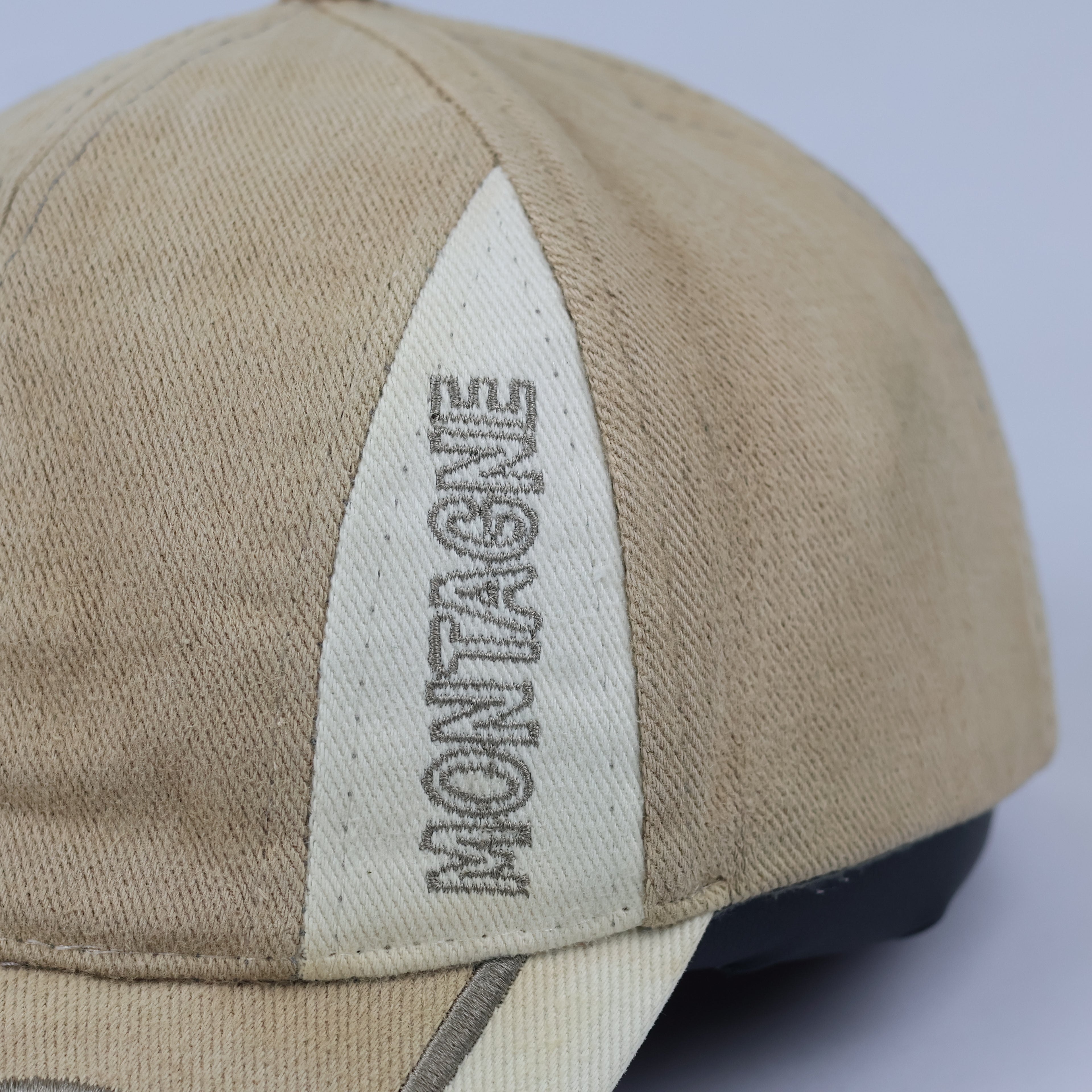 Thrifted Khaki Two-Tone Outdoor Hat | Adjustable Size 55-57cm