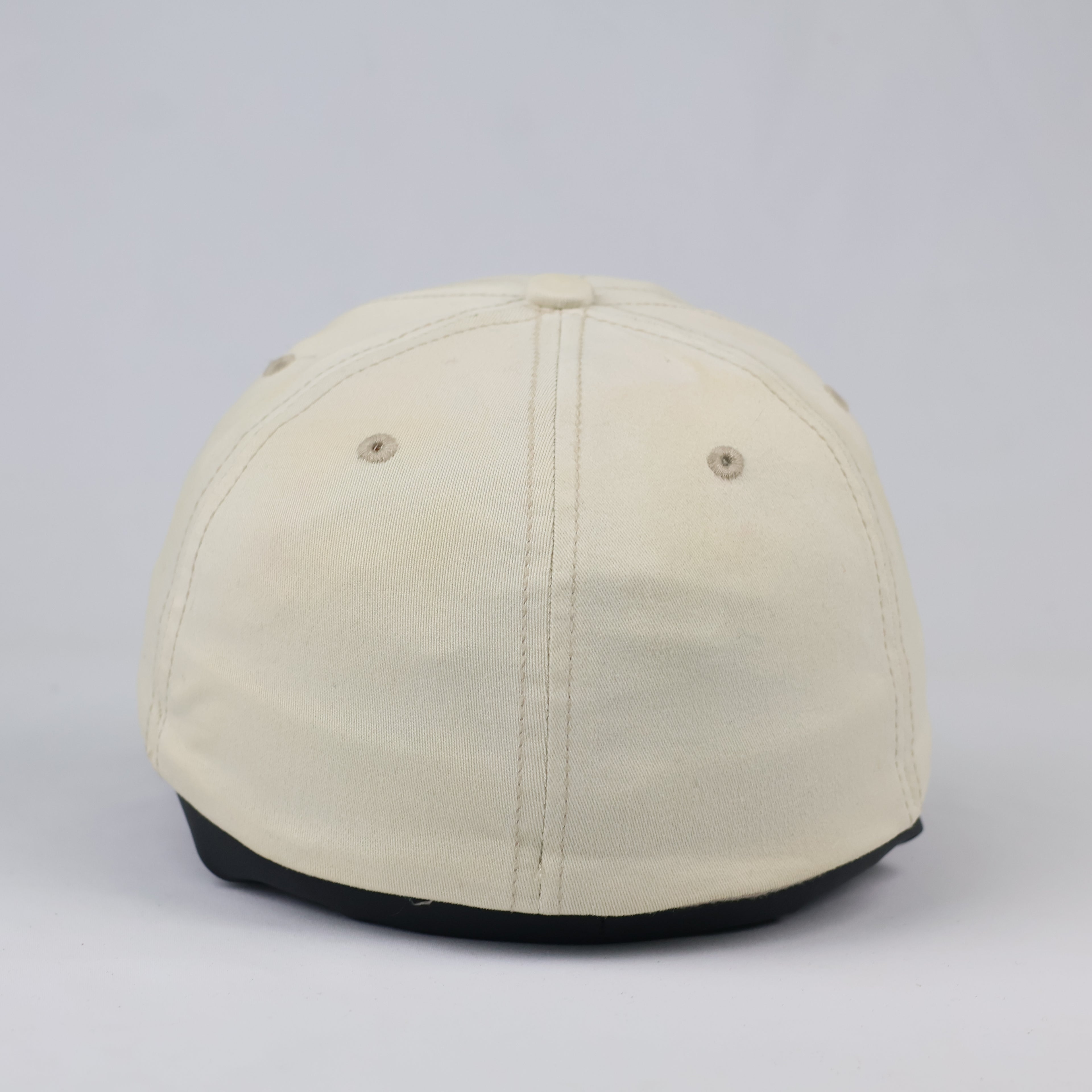 Thrifted Rip Curl Unifit Spellout Hat | Off-White Stretch Fit