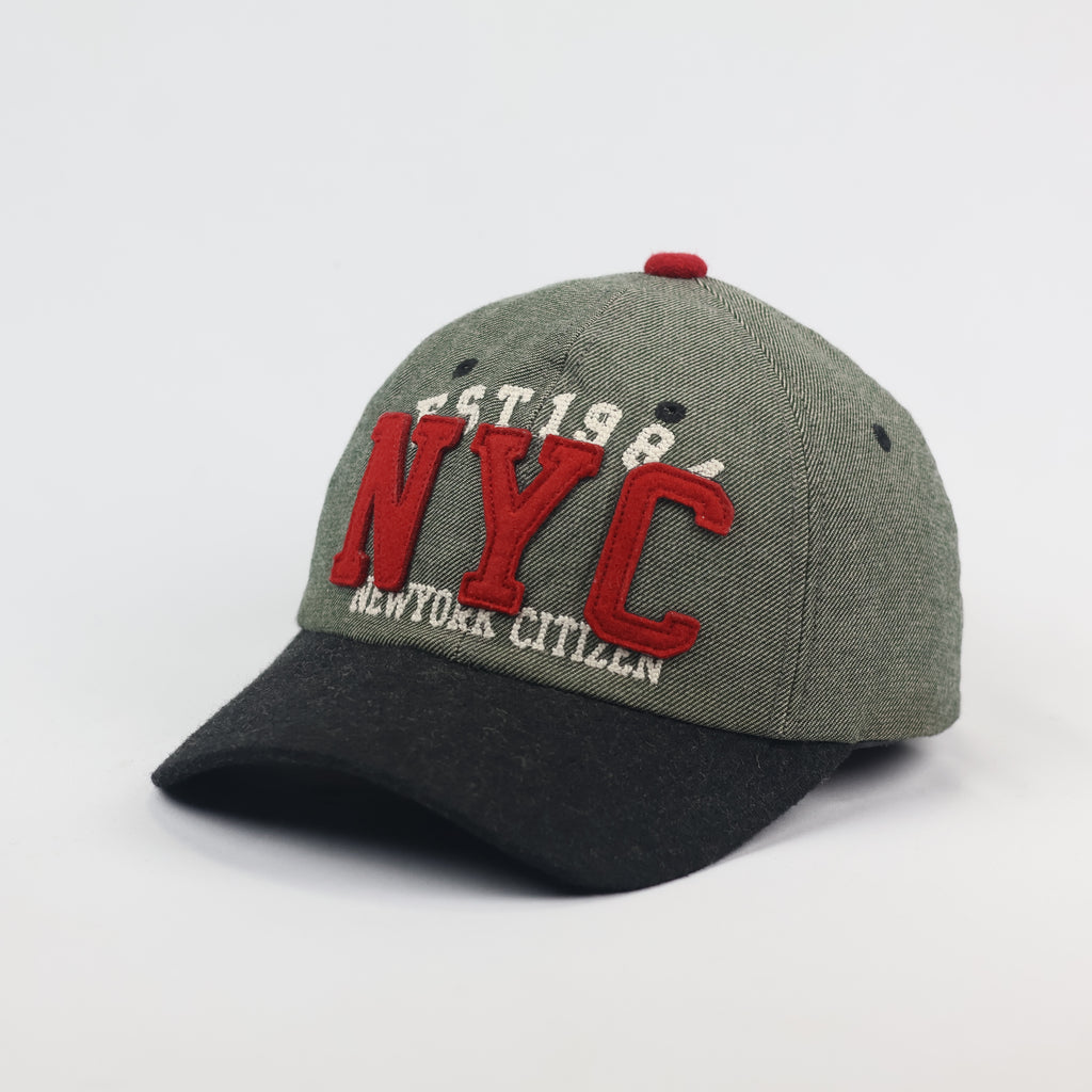Vintage NYC "Newyork Citizen" Baseball Thrifted Cap - Est. 1985 Retro Hat