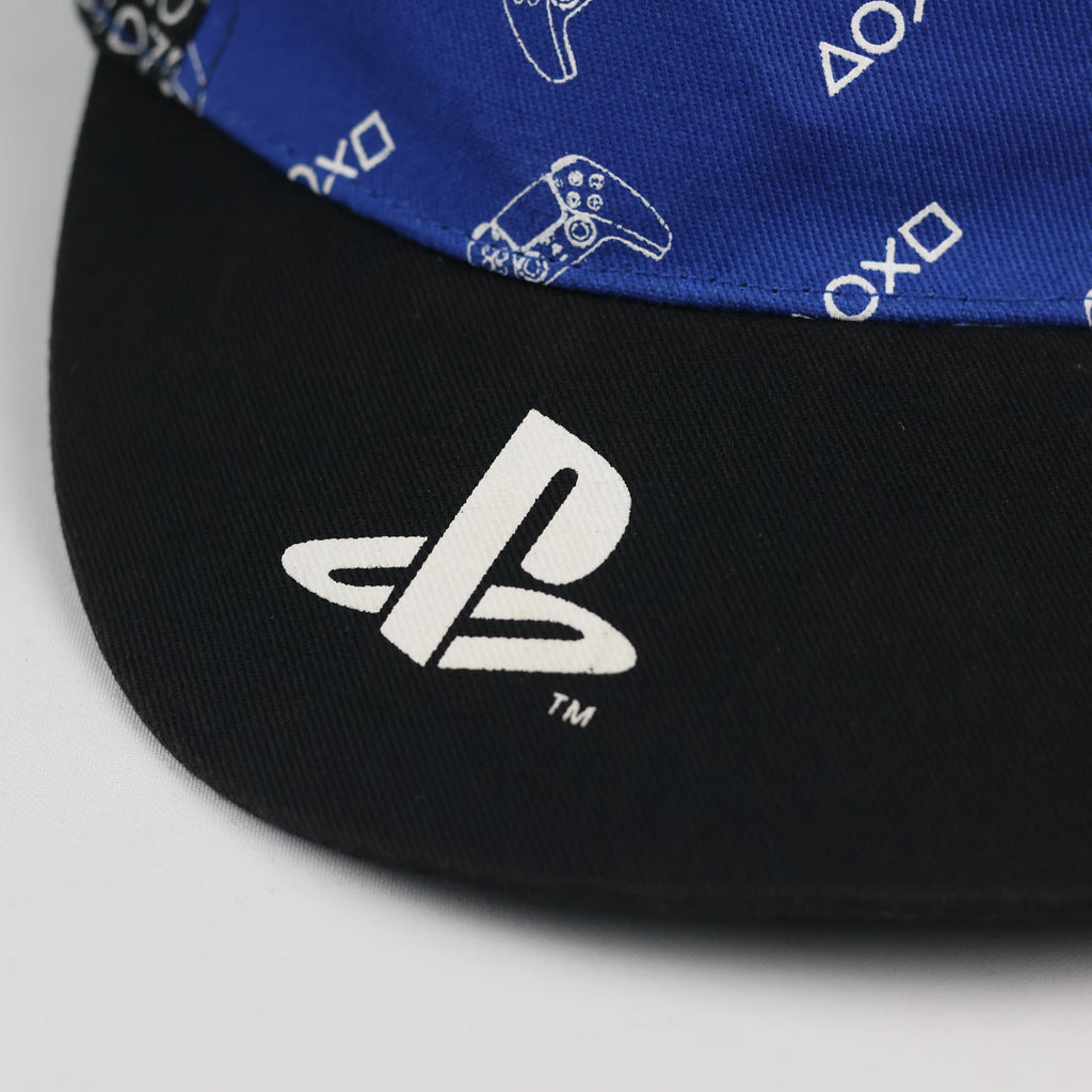 Official PlayStation Licensed Snapback Hat | Thrifted Controller Graphic Cap