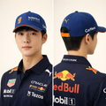 Official Puma Max Verstappen Red Bull Racing F1 Team Thrifted Cap - Blue