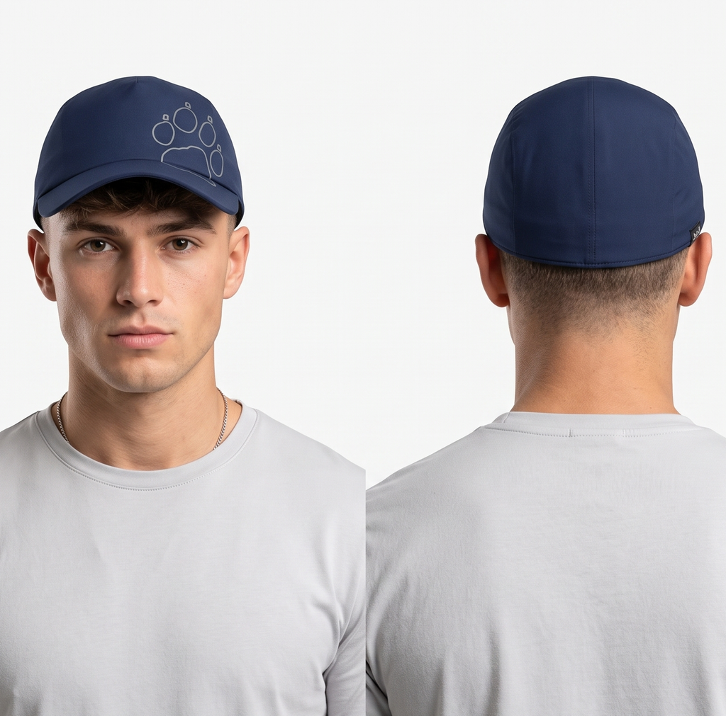 Thrifted Jack Wolfskin Activewear Tonal Logo Soft Crown Hat Size M | 10600
