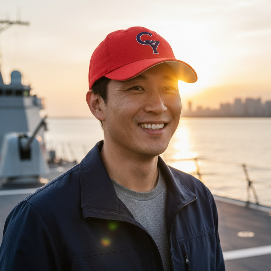 South Korean Navy Destroyer "Choi Young" Cap