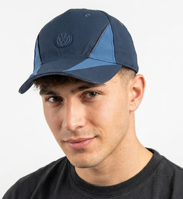 Thrifted Volkswagen Navy Blue Cap with Metal Buckle (56-57 cm) |10708