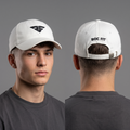 Thrifted ROC FIT White Strapback Hat Made in Korea (57-59cm) | 10403
