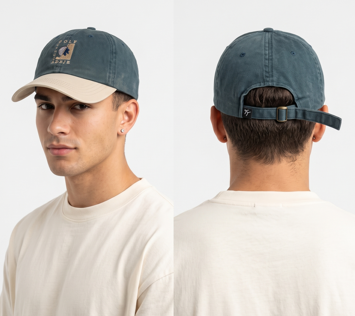 thrifted Town Talk Cotton Strapback Golf Hat (57-59cm) | 10396
