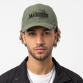 Thrifted Korean Marines Dragon Embroidered Baseball Cap (58-60cm) | 10364